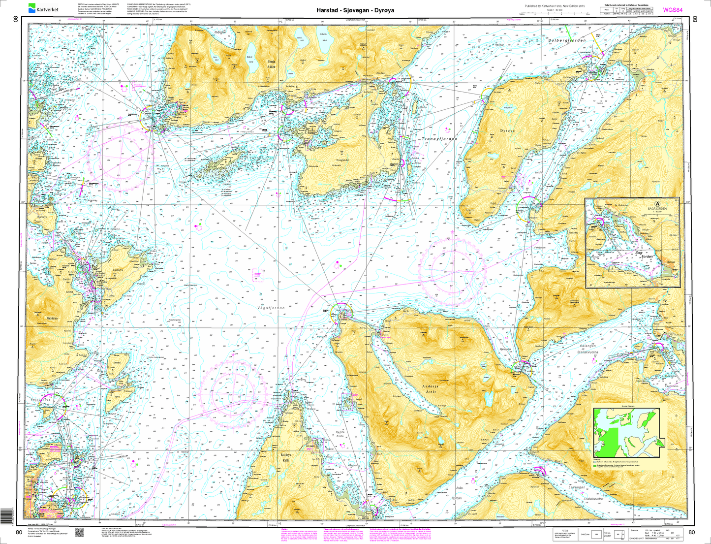 80 Harstad - Sjøvegan - Dyrøya