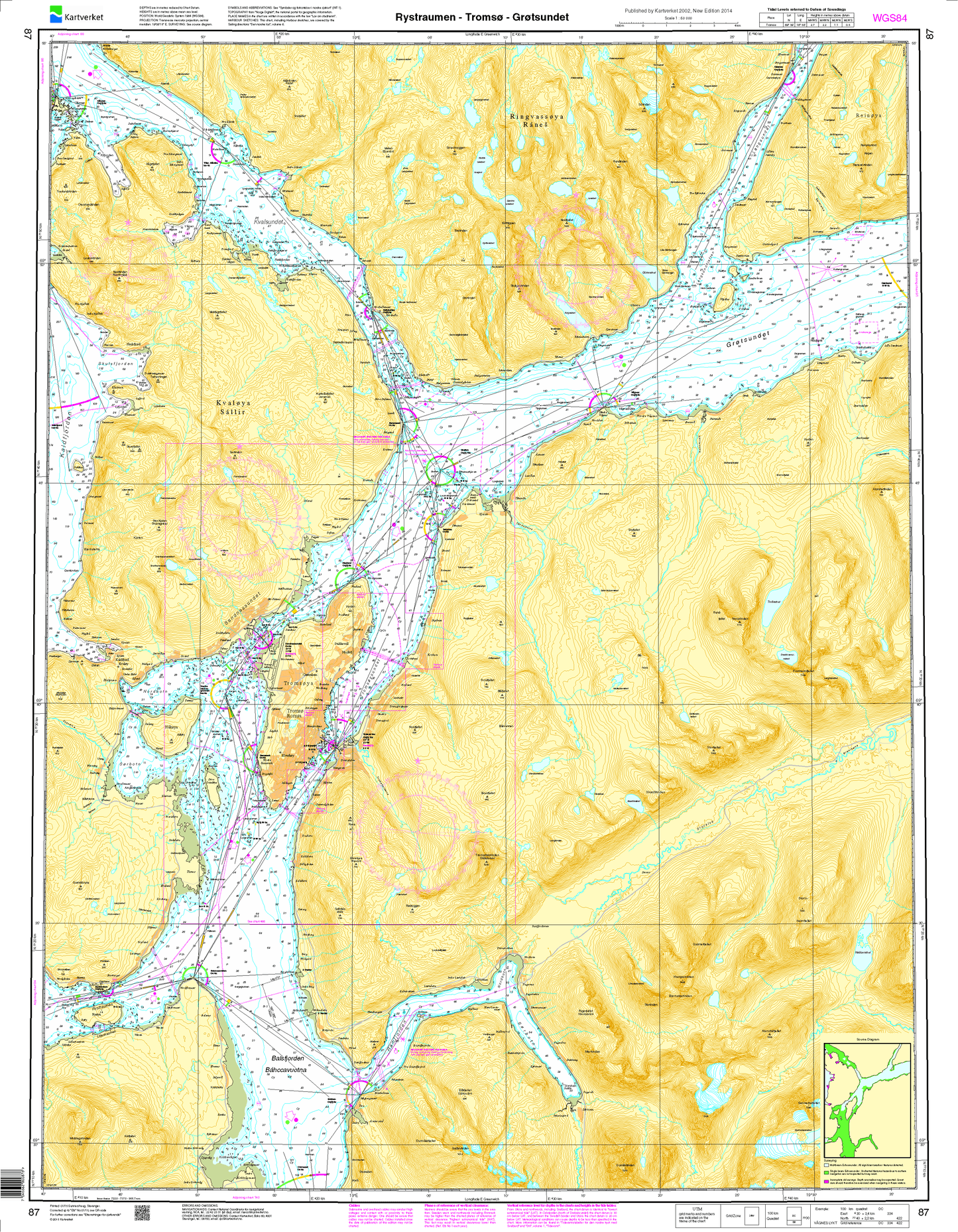 87 Rystraumen - Tromsø - Grøtsundet