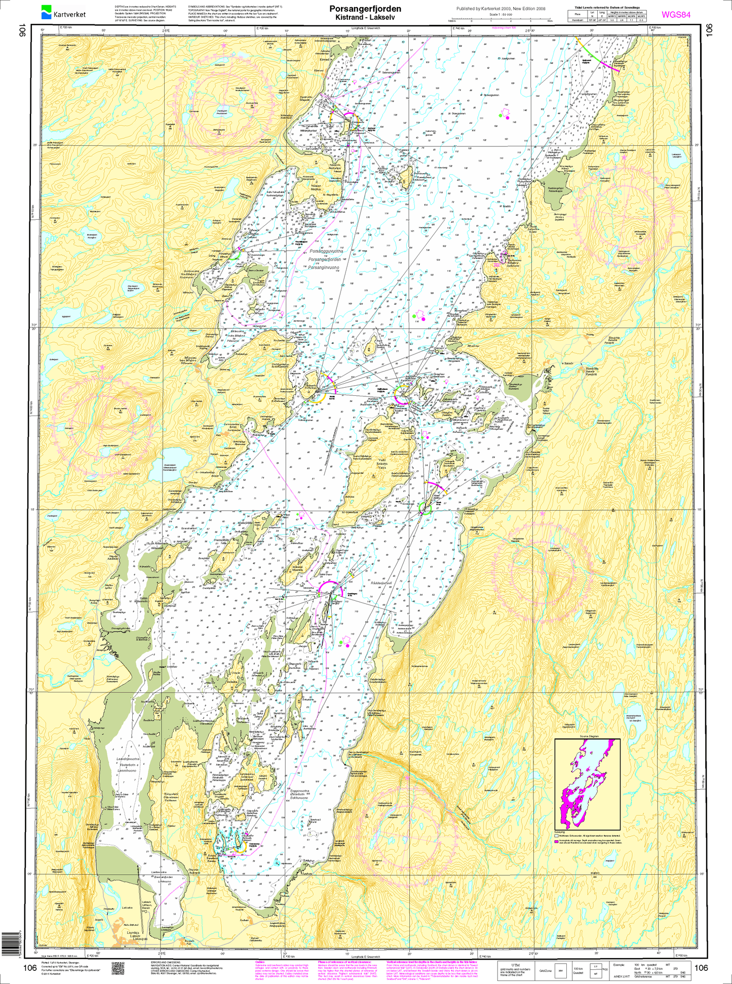 106 Porsangerfjorden, Kistrand - Lakselv