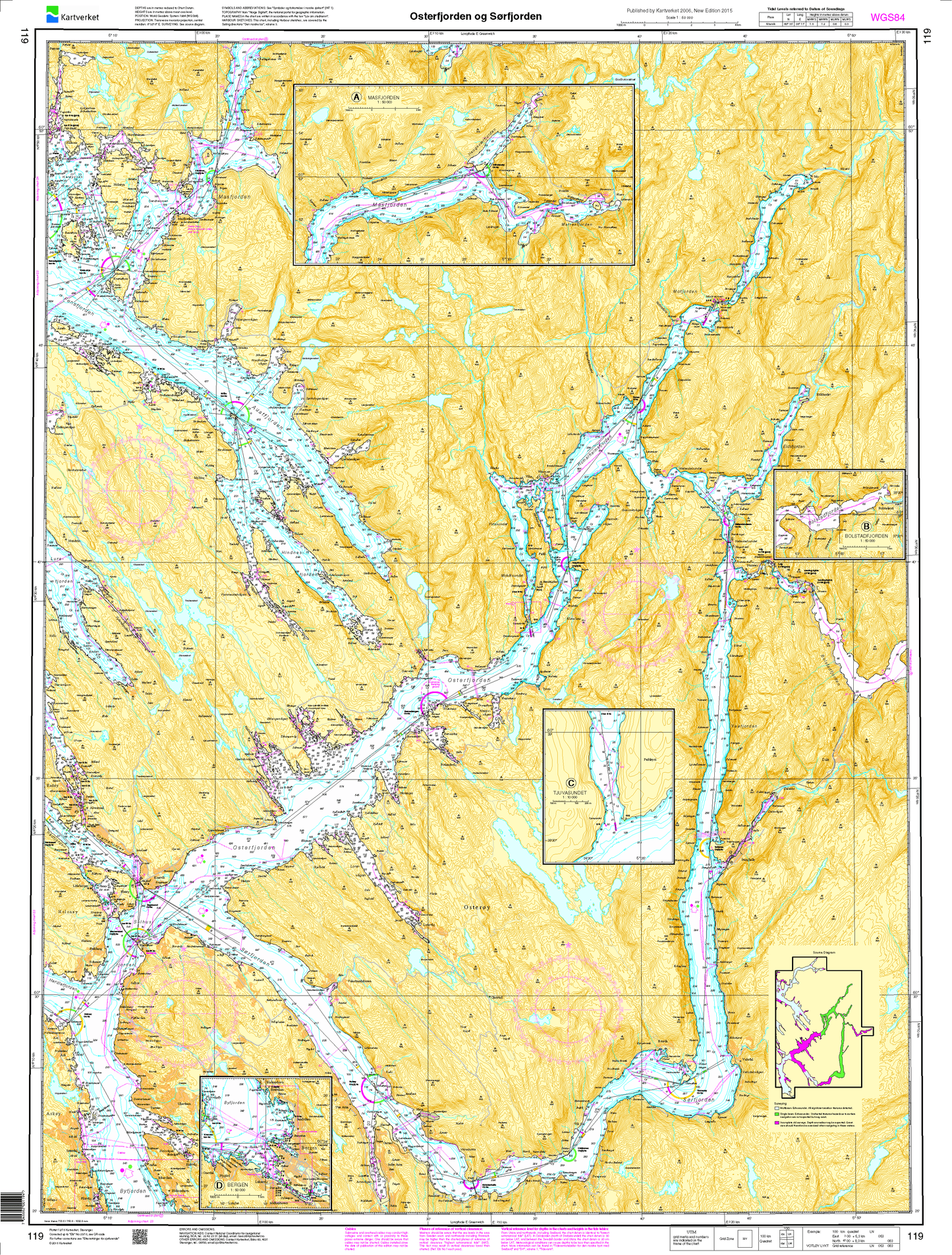 119 Osterfjorden og Sørfjorden