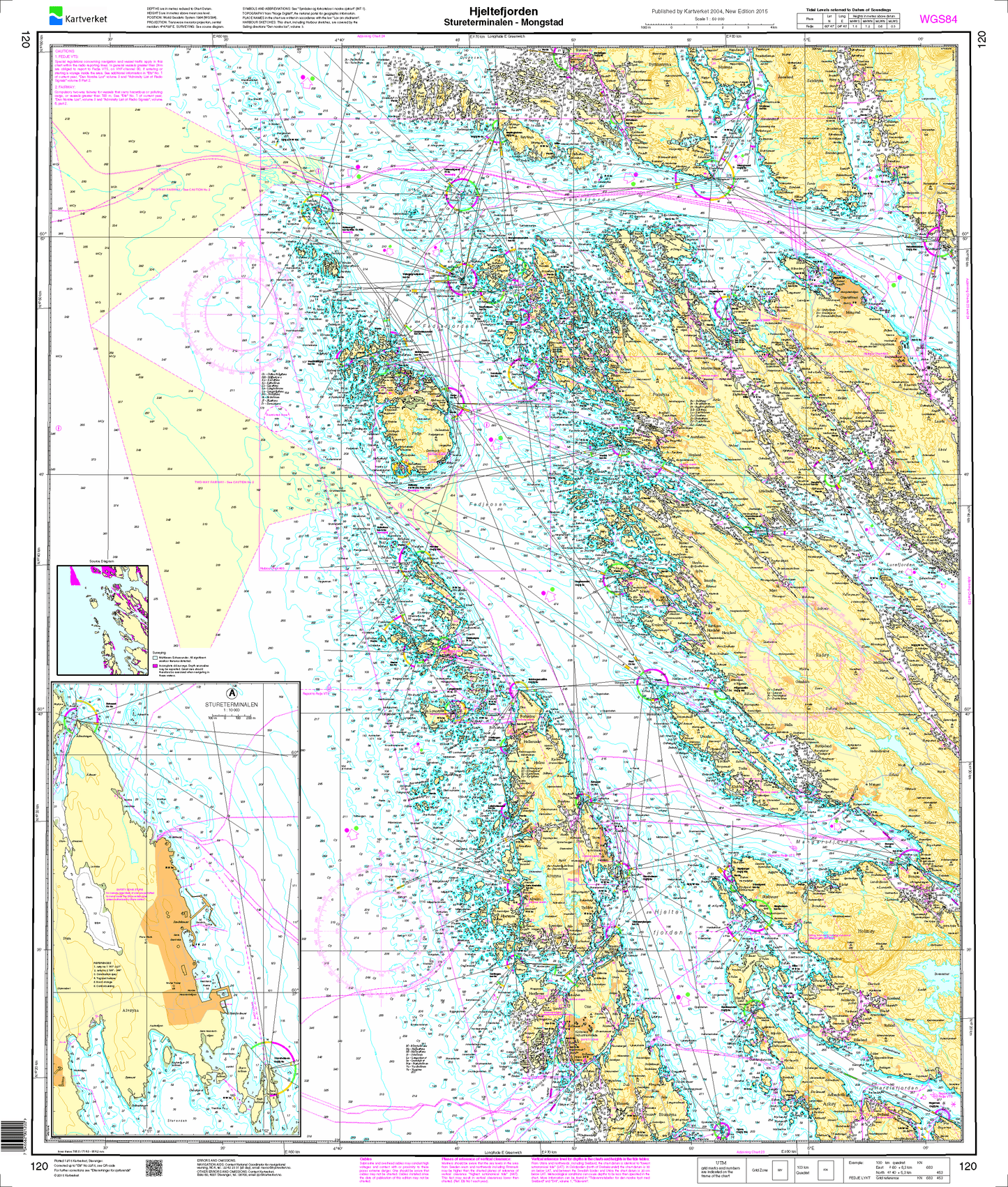 120 Hjeltefjorden. Stureterminalen - Mongstad