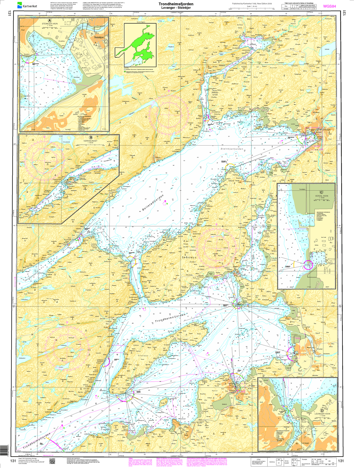 131 Trondheimsfjorden, Levanger - Steinkjer