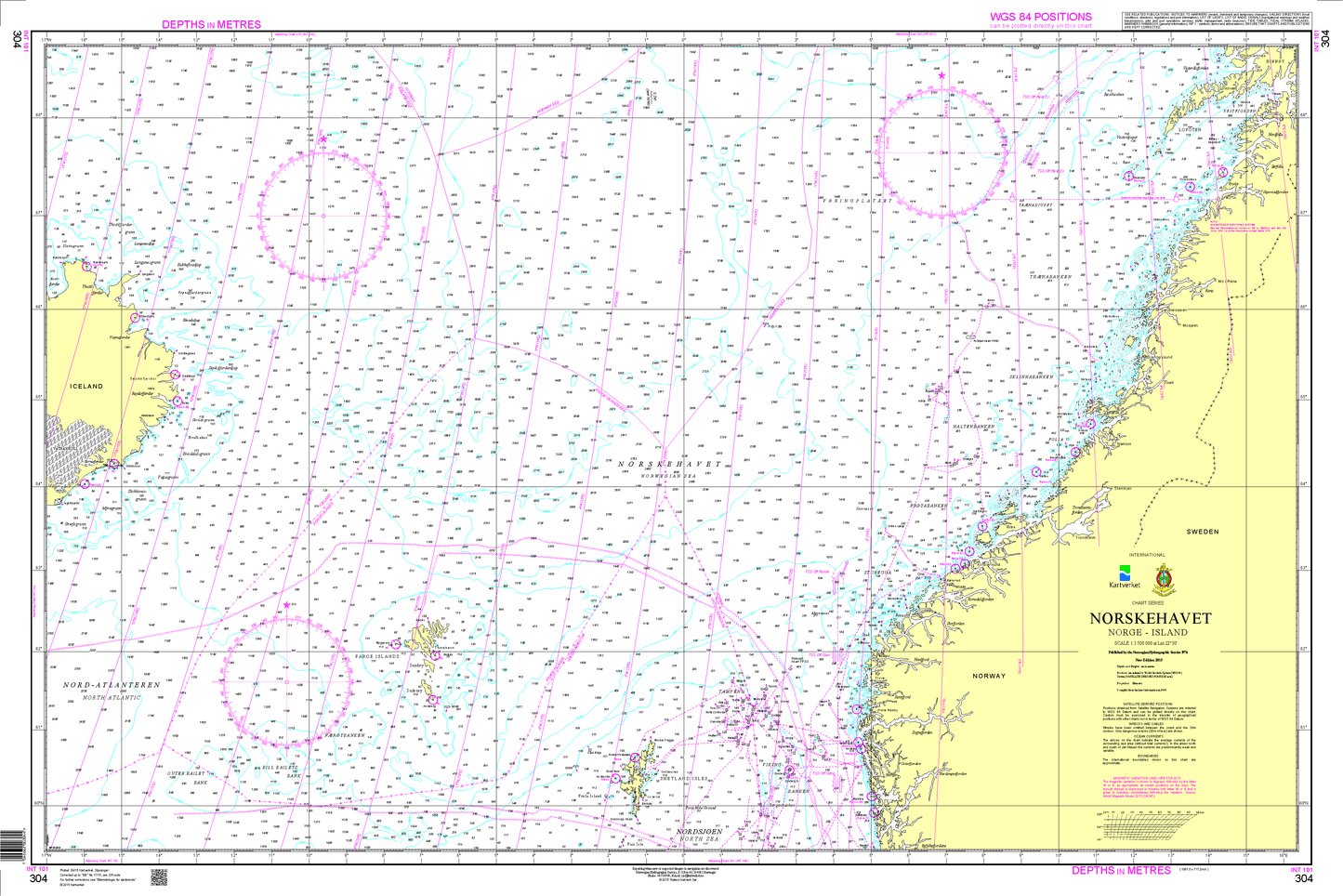 304 Norskehavet, Norge - Island