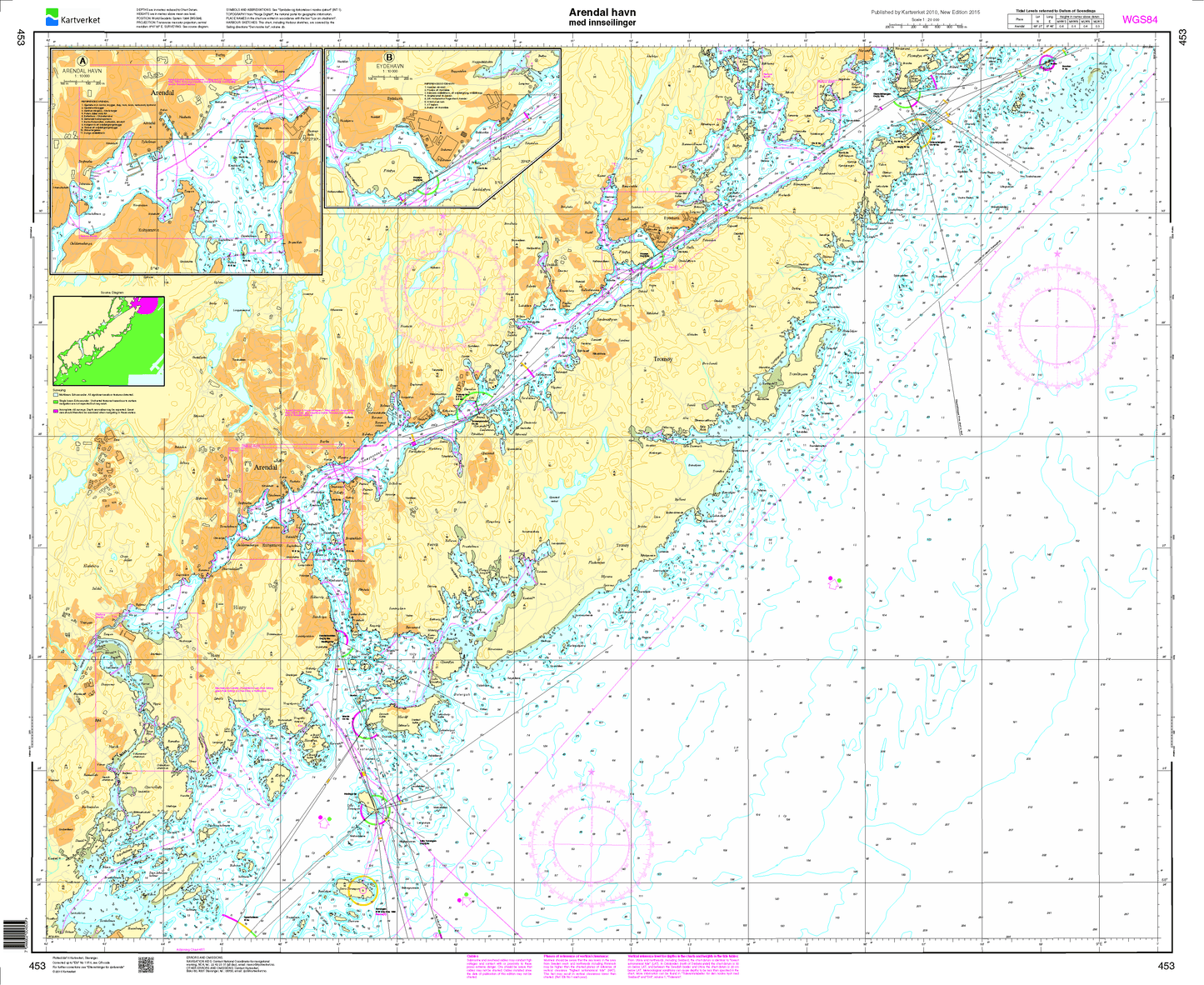 453 Arendal havn med innseilinger