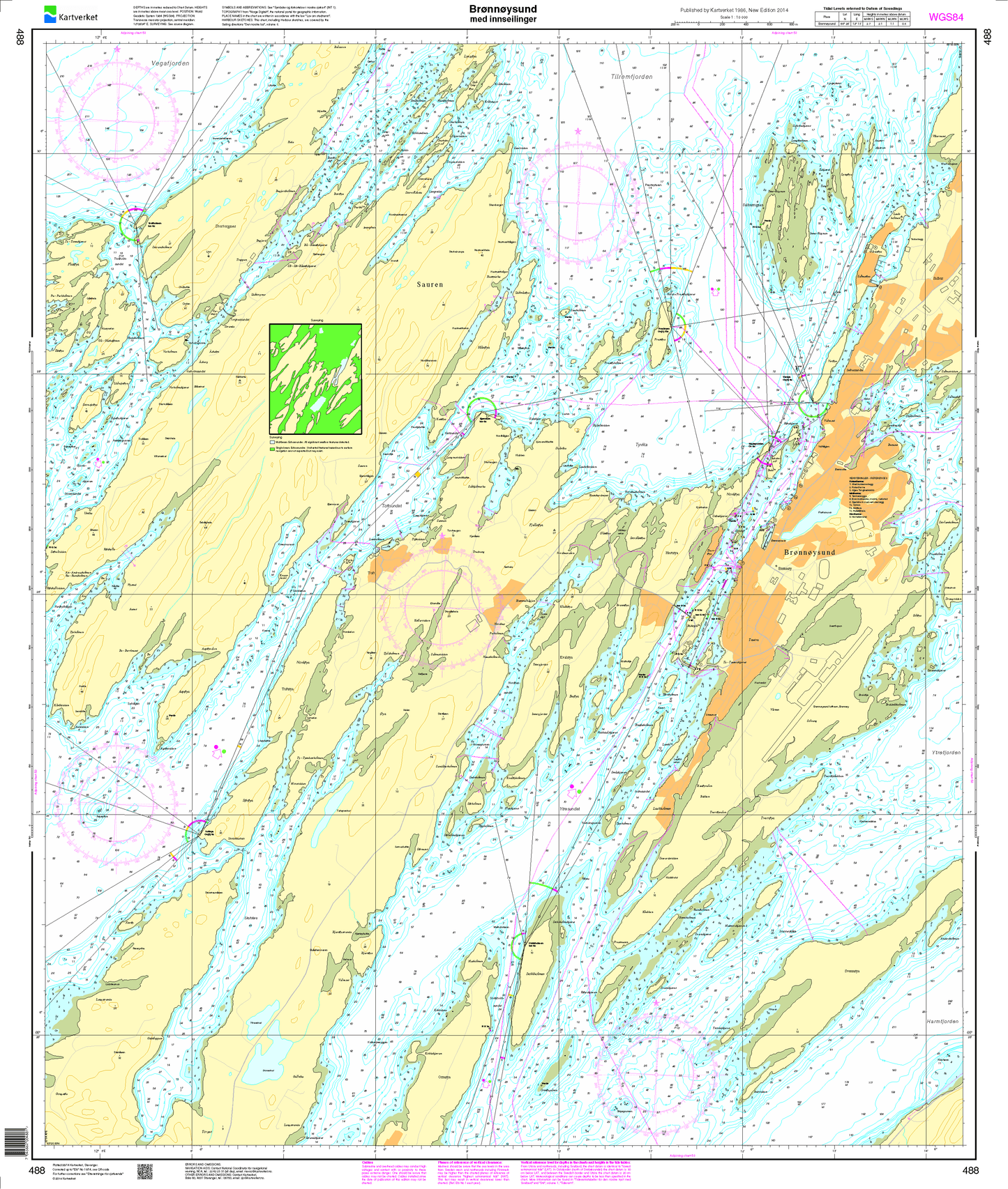 488 Brønnøysund med innseilinger