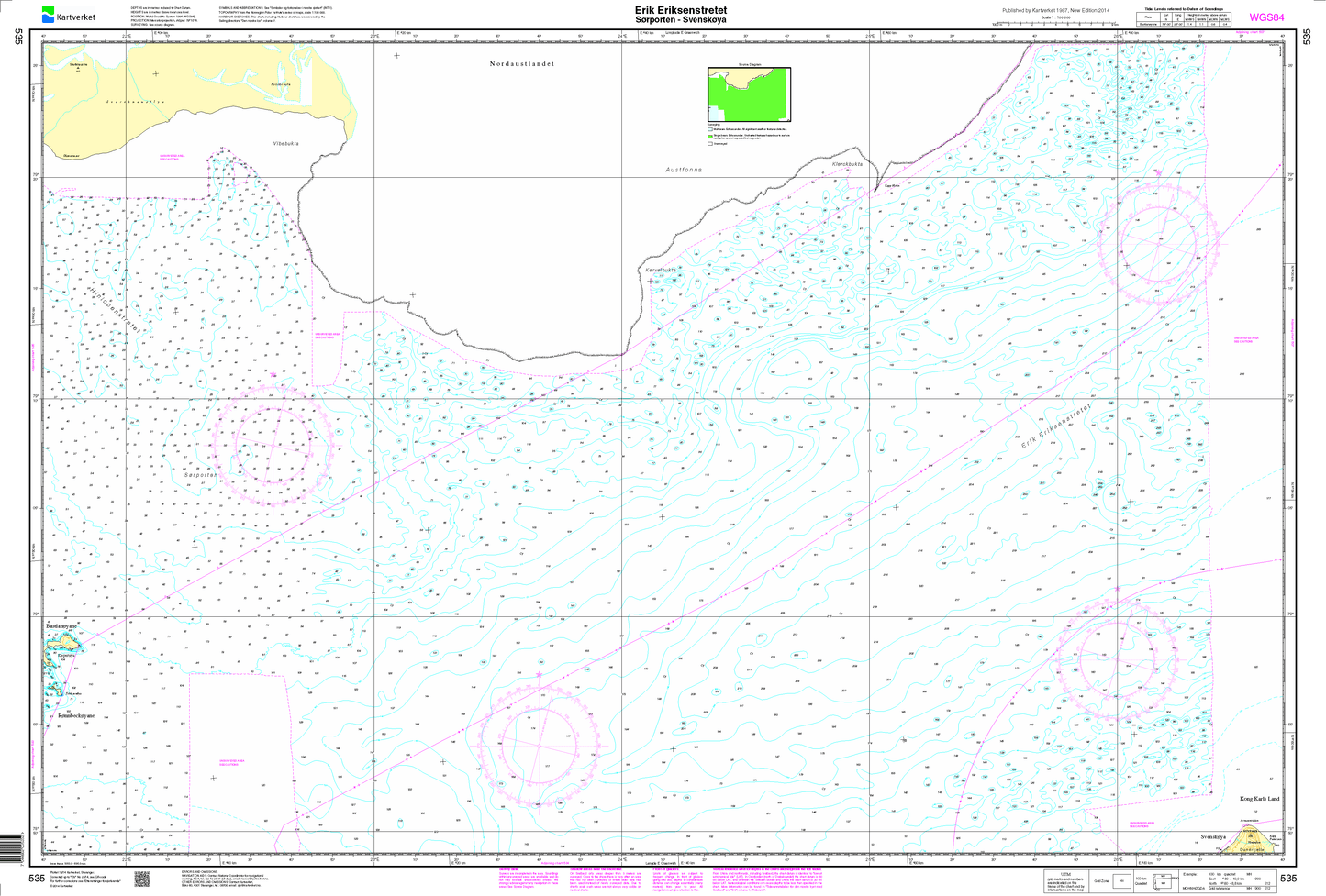 535 Erik Eriksenstretet. Sørporten - Svenskøya