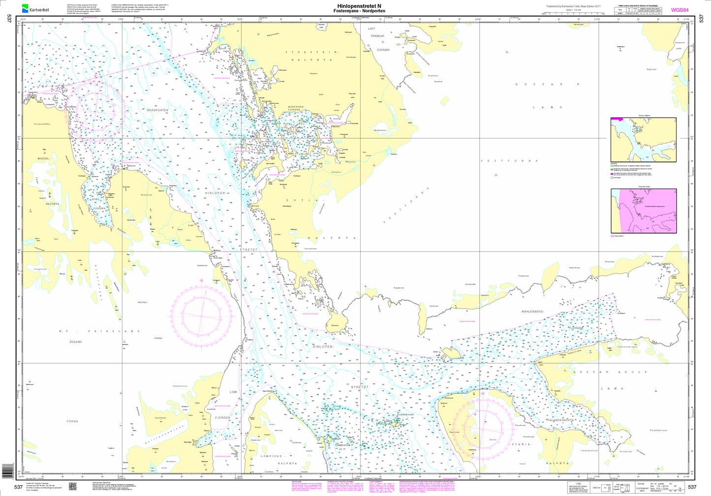 537 Hinlopenstretet N. Fosterøyane - Nordporten