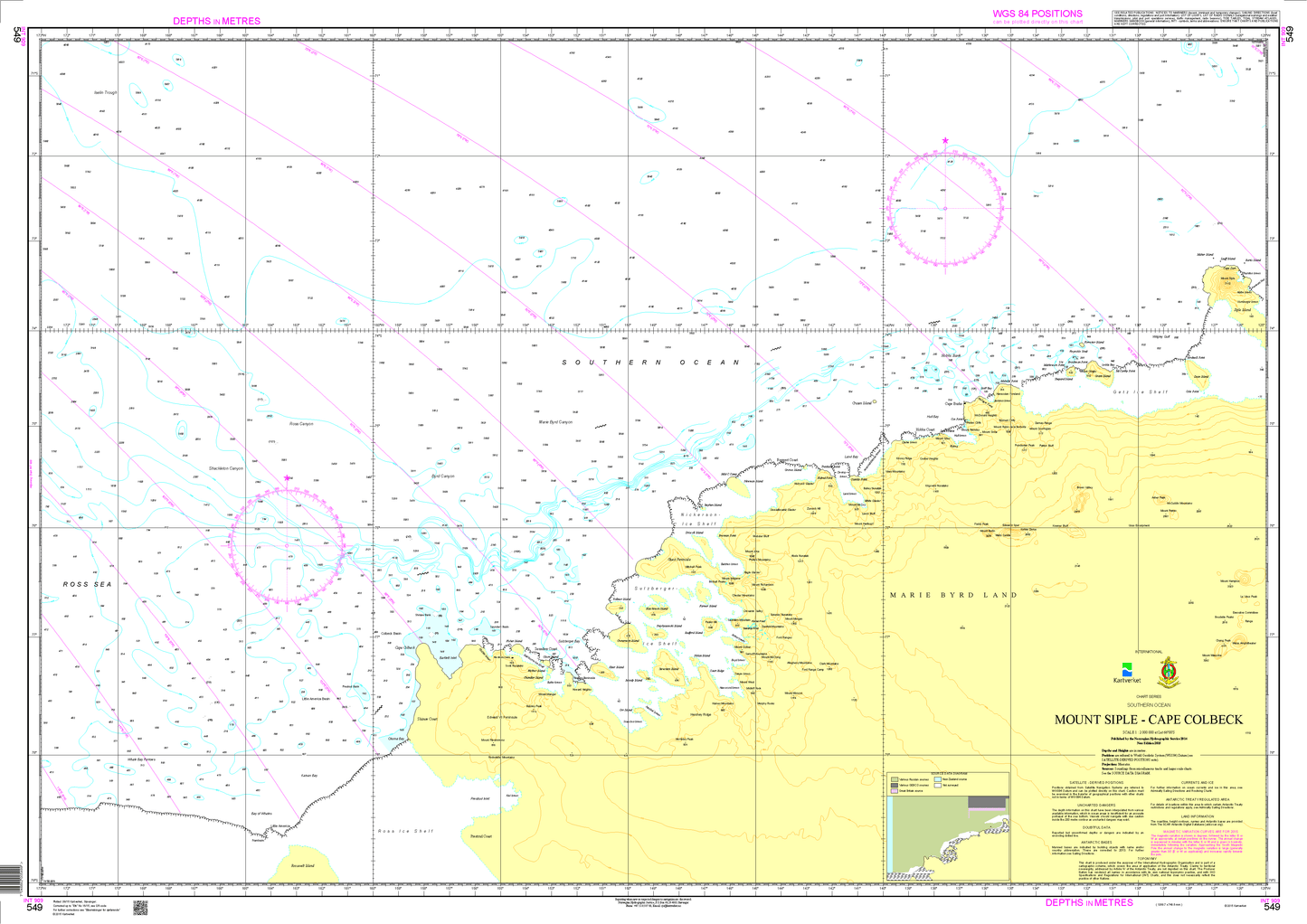 549 Mount Siple - Cape Colbeck