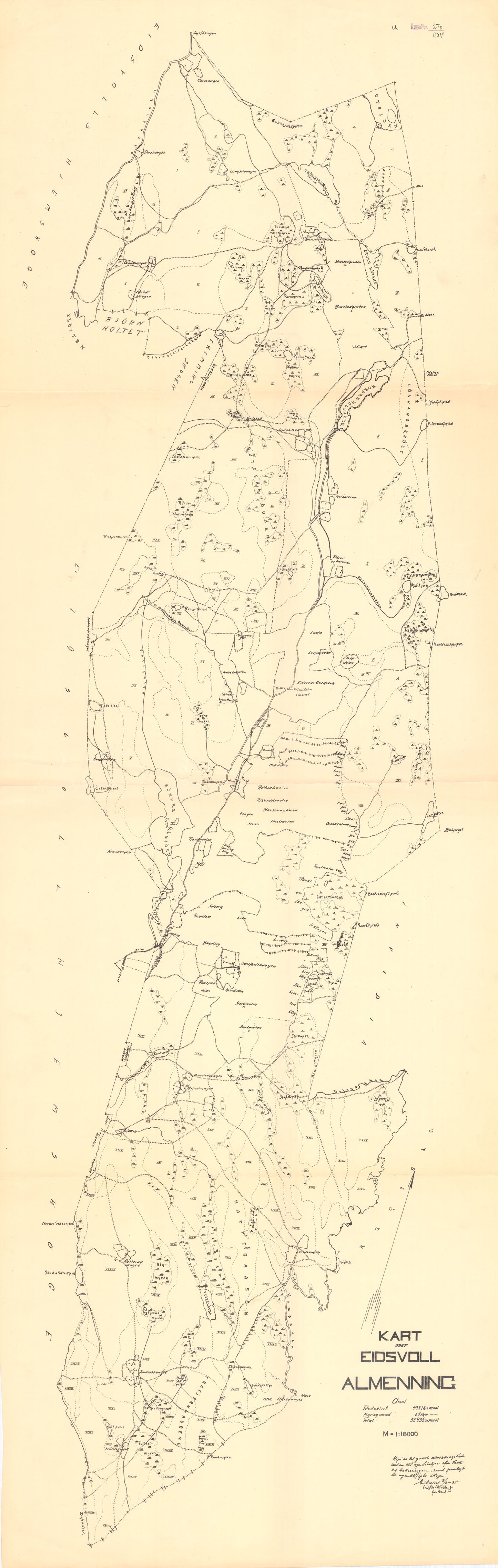 Akershus amt nr 94: Eidsvoll Almenning: Akershus