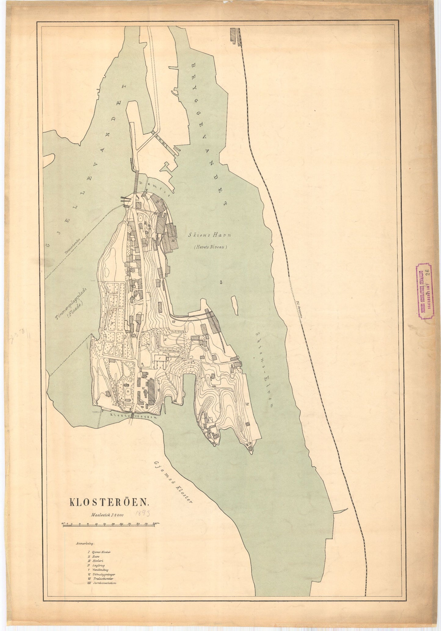 Bratsberg-amt nr 26: Klosterøen: Telemark
