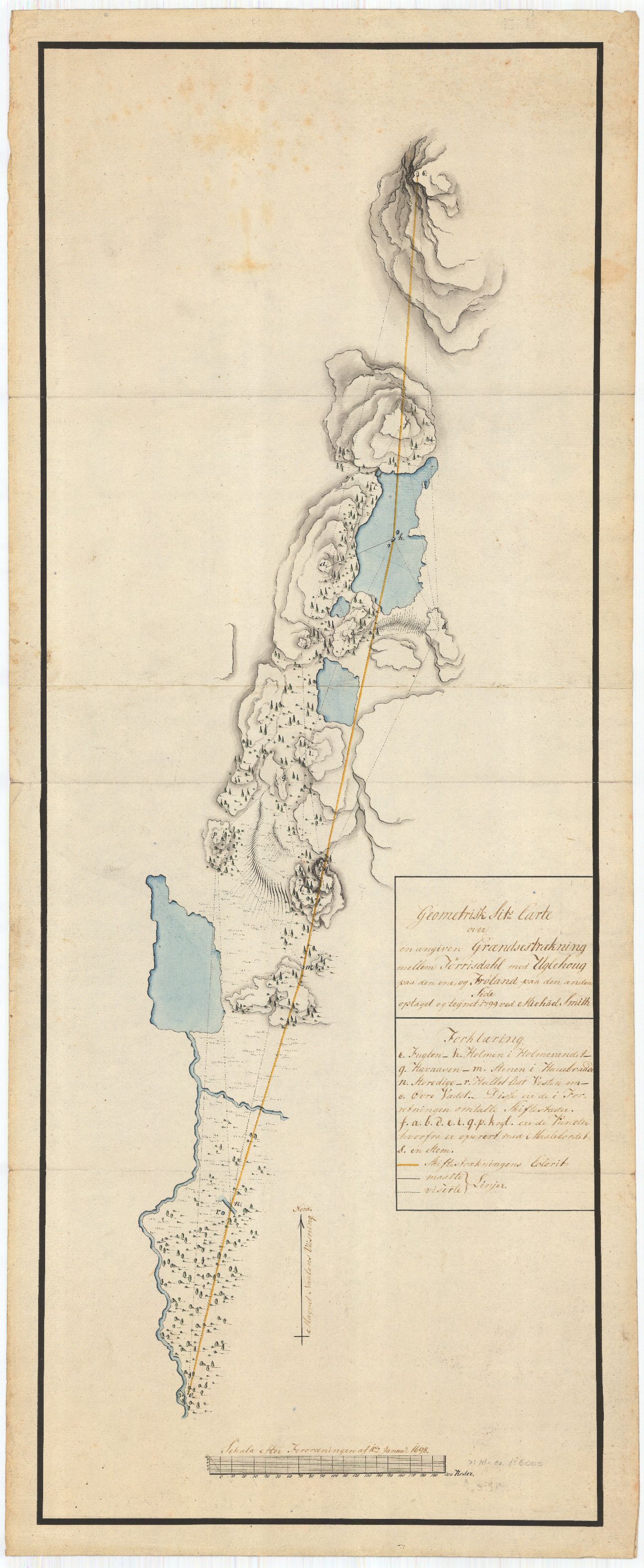 Bratsberg-amt nr 34: Fröland og Törresdal: Telemark