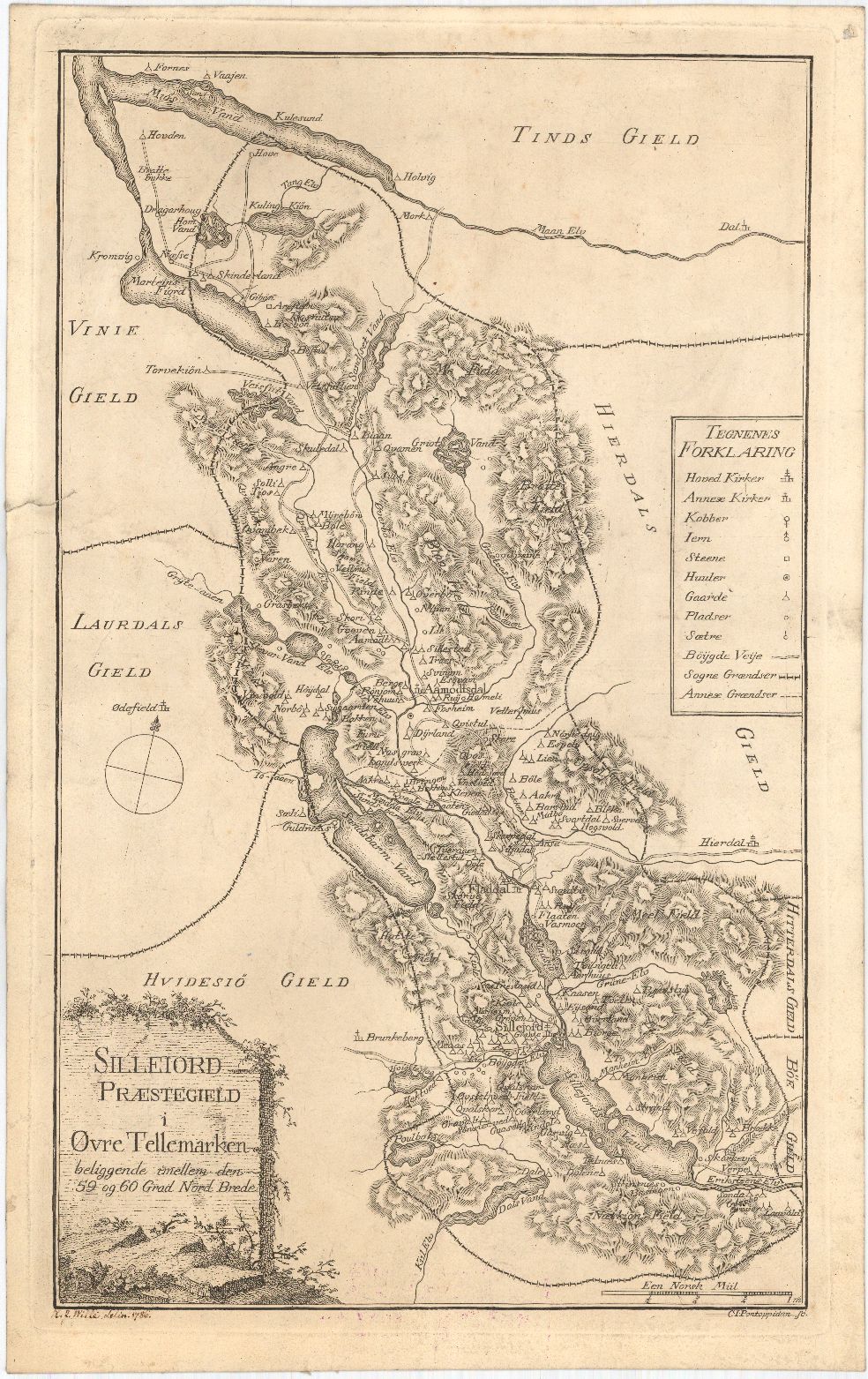 Bratsberg-amt nr 6: Silleiord Præstegiæld: Telemark