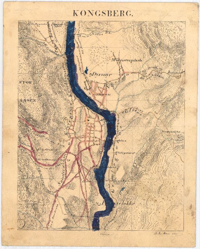 Buskerud-amt nr 18: Kongsberg: Buskerud