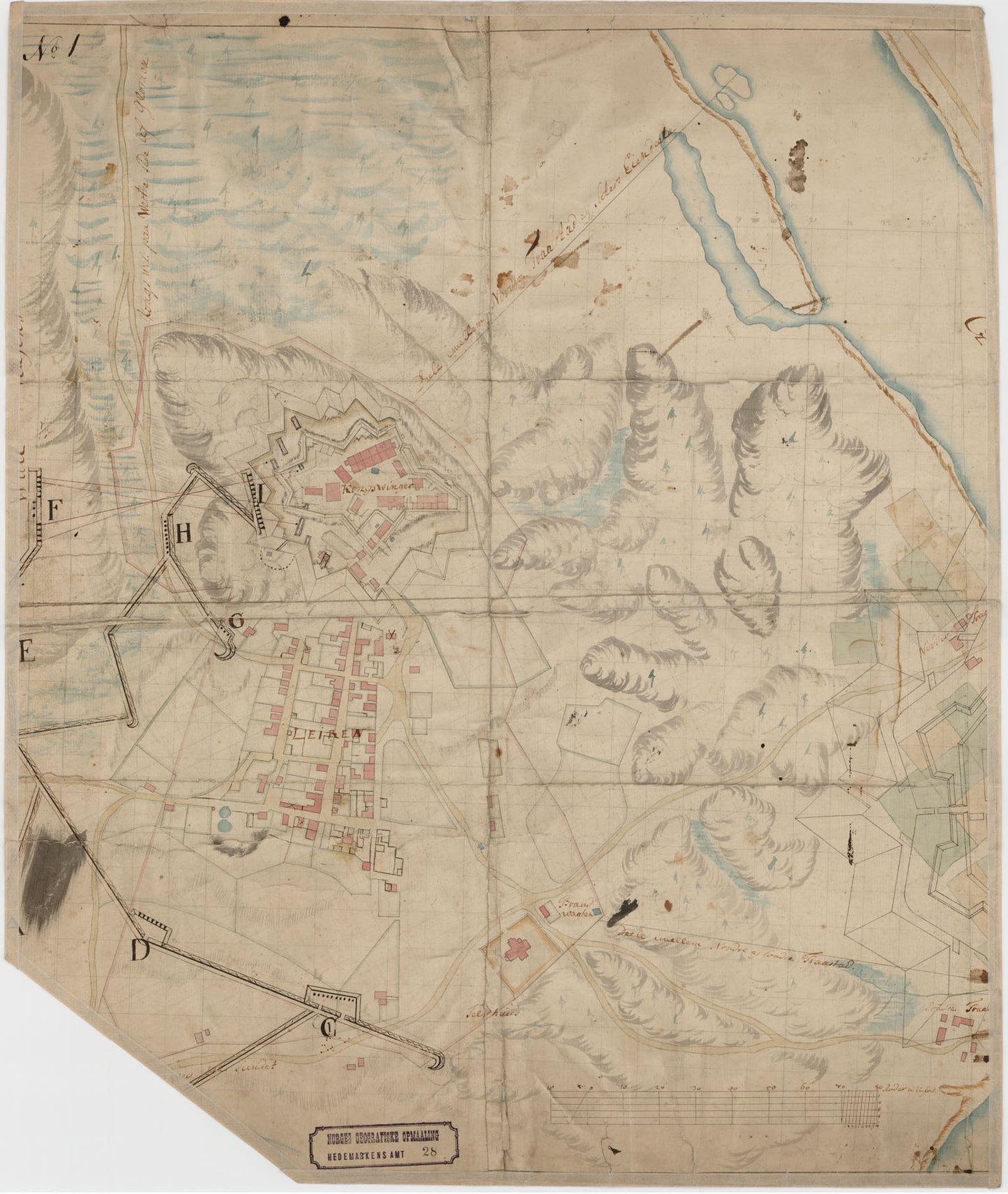 Hedemarkens amt nr 28: Kongsvinger Festning: Hedmark