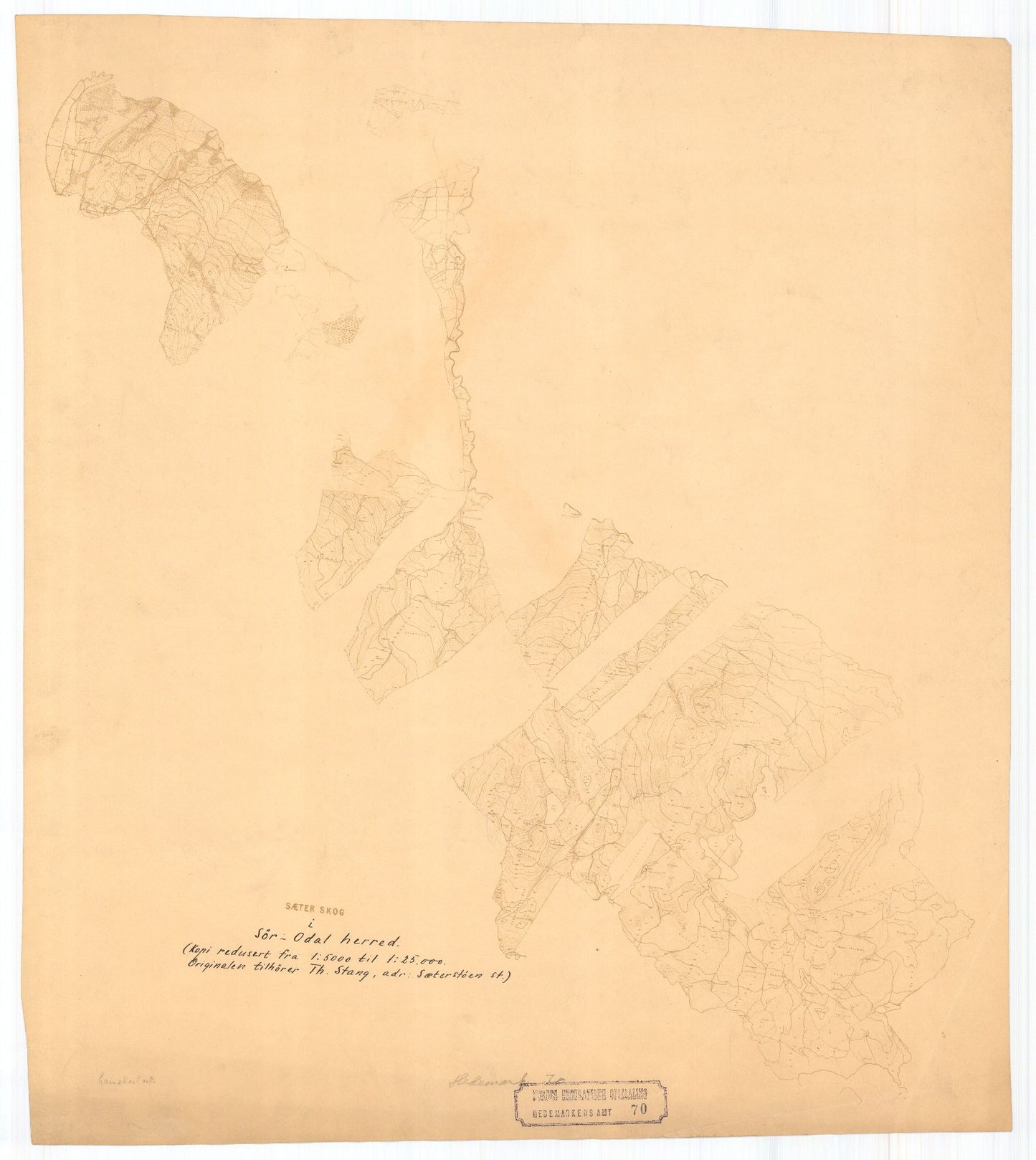 Hedemarkens amt nr 70: Sæter skog i Sør-Odal: Hedmark