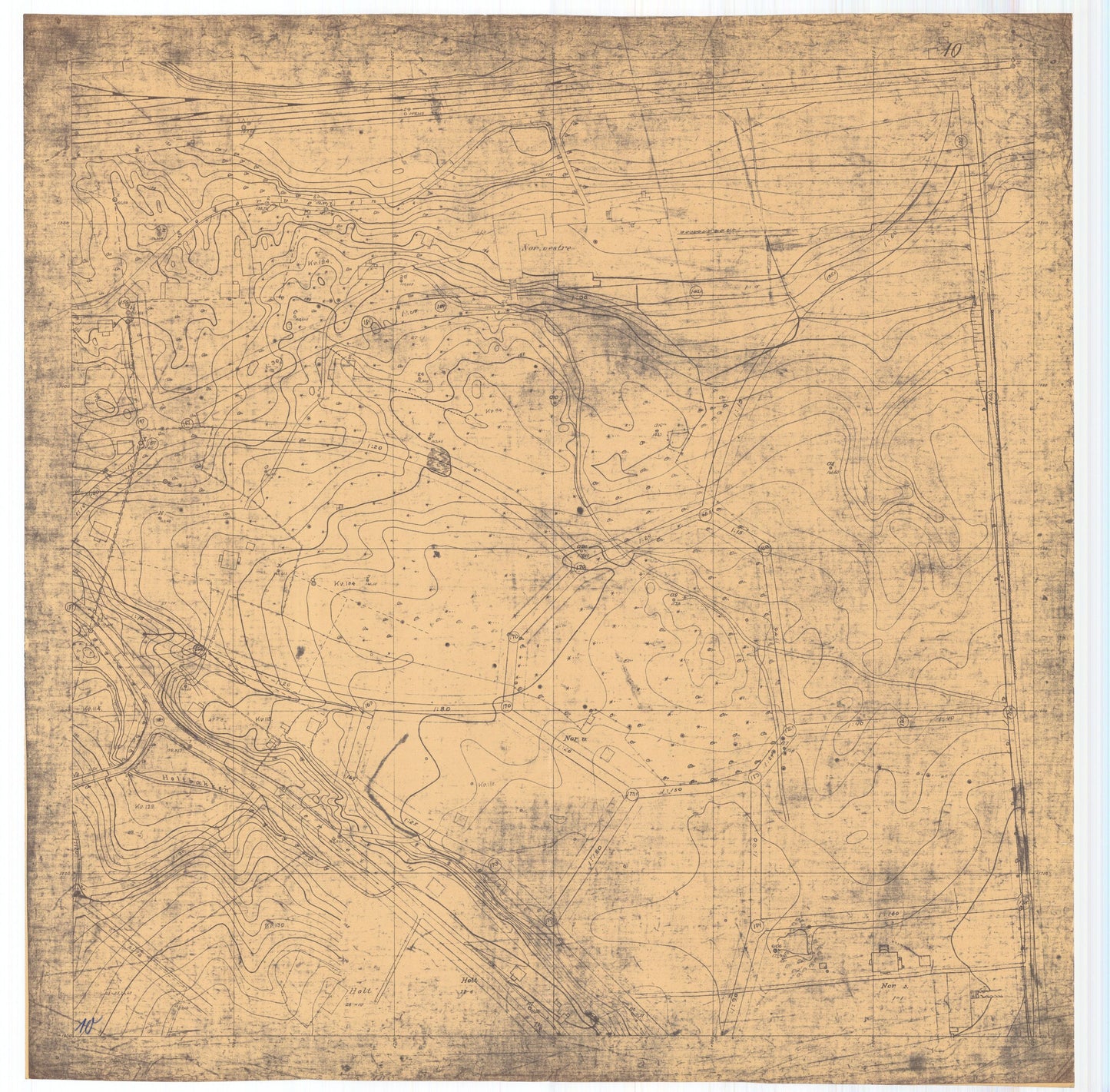 Hedemarkens amt nr 77-10: Kart over Kongsvinger: Hedmark