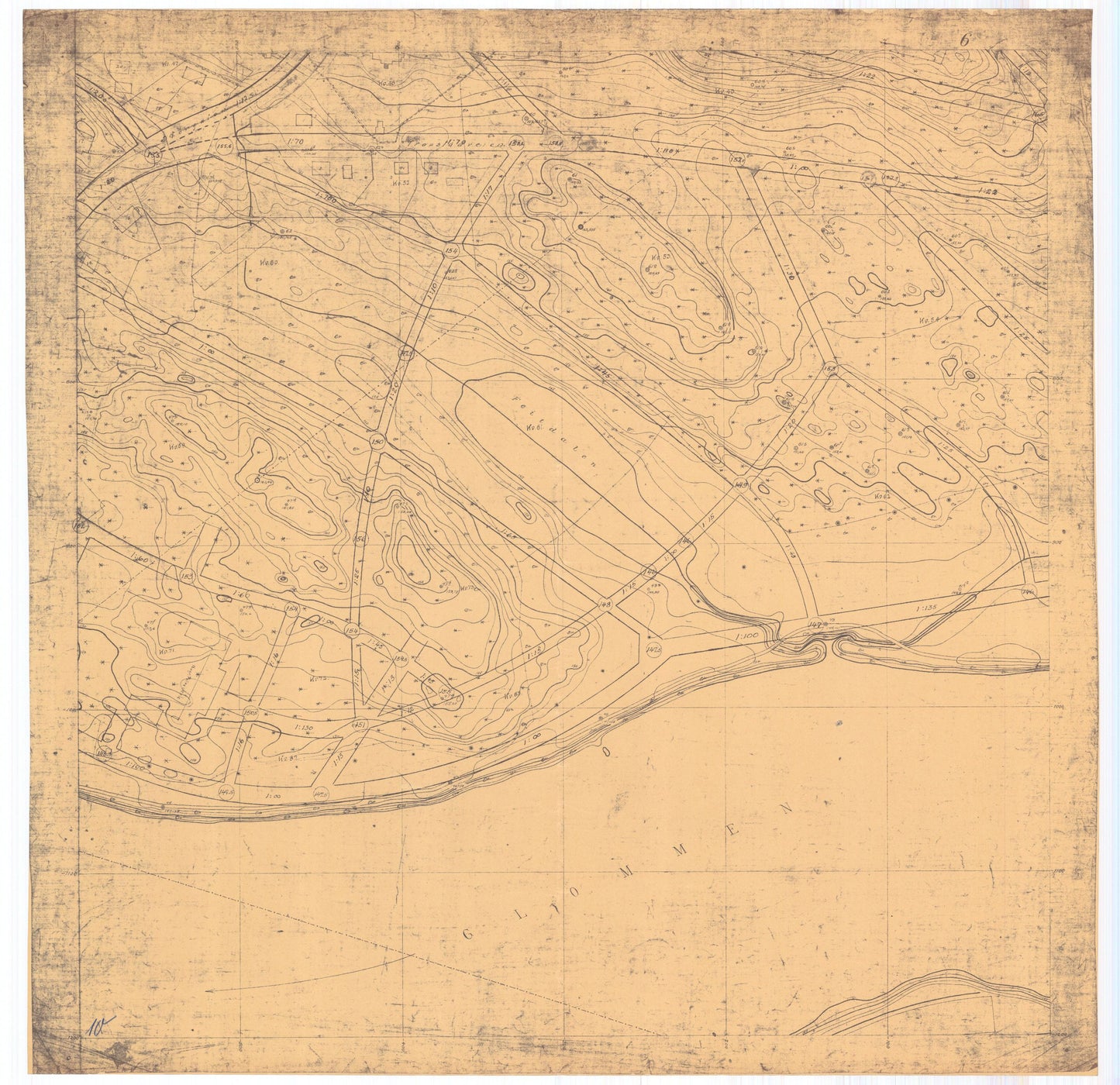 Hedemarkens amt nr 77-6: Kart over Kongsvinger: Hedmark