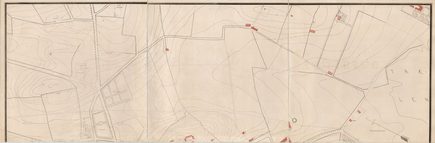 Jarlsberg og Larviks amt nr 28 nord: Kart over Tønsberg: Vestfold