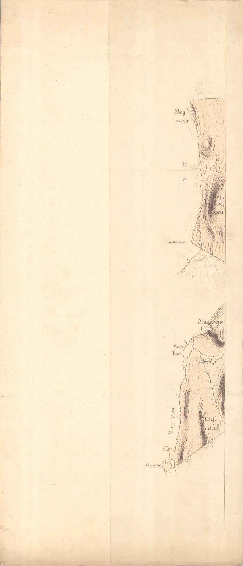 Jarlsberg-og-Larviks-amt nr 39-37: Kart over Forrige Grevskab: Vestfold