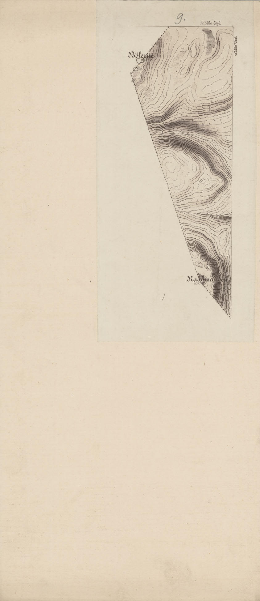 Jarlsberg og Larviks amt nr 39-9: Kart over det forrige Grevskab: Vestfold