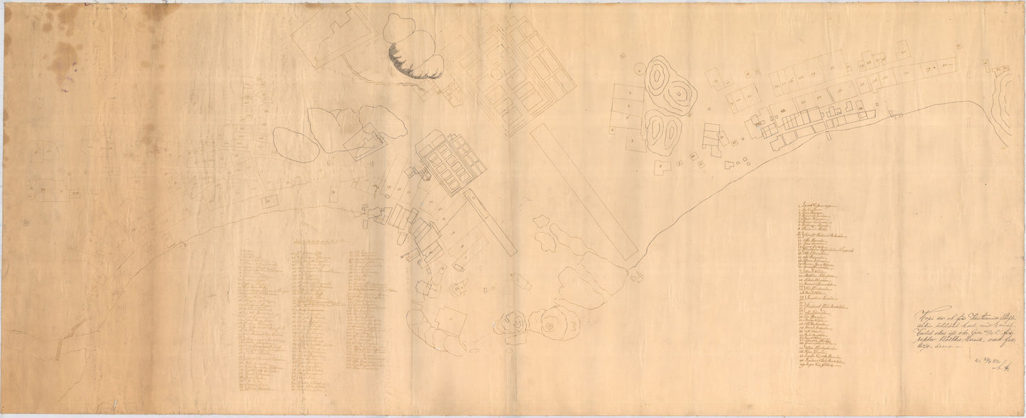 Jarlsberg-og-Larviks-amt nr 57: Kart over Larvik by: Vestfold