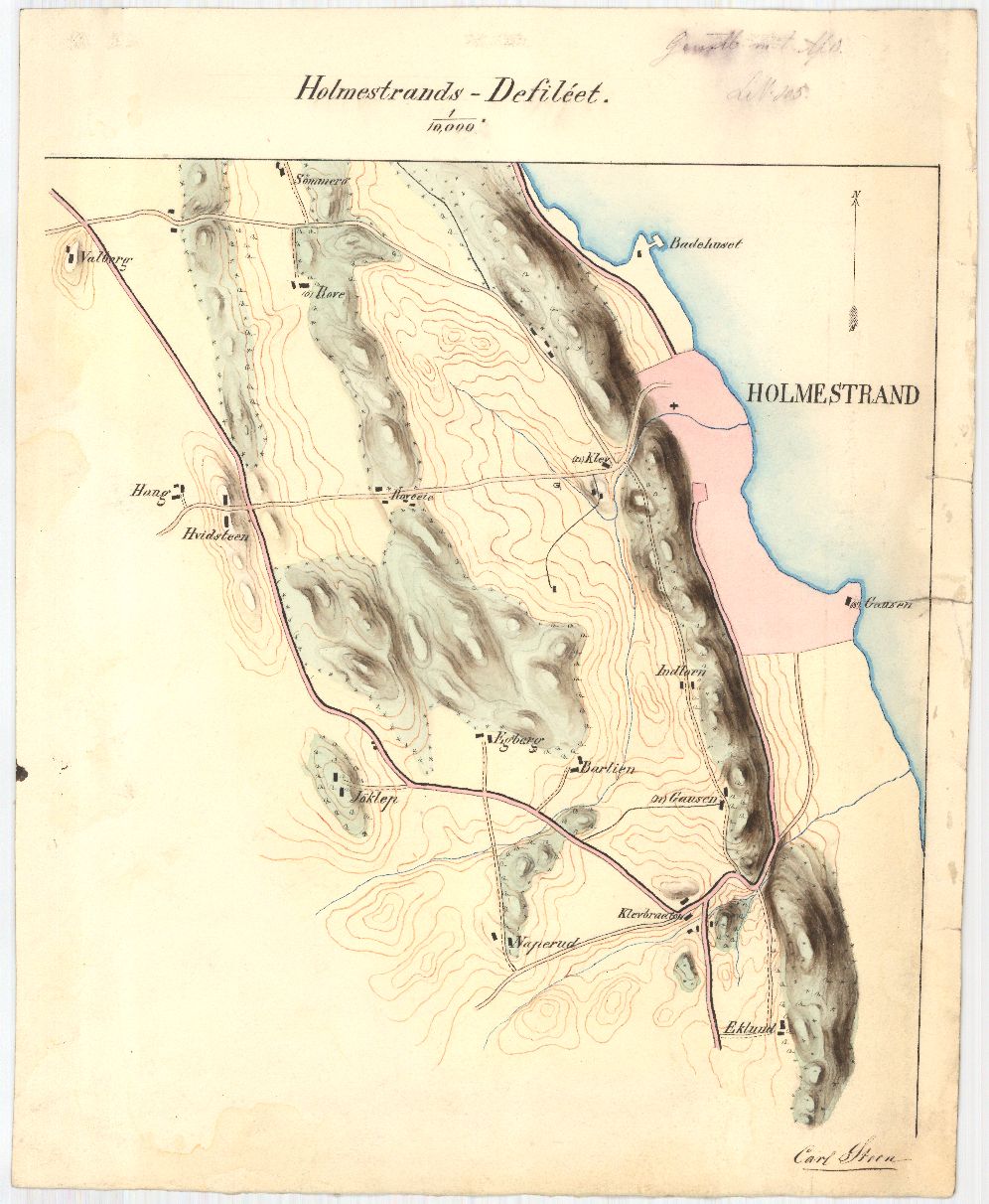 Jarlsberg-og-Larviks-amt nr 68: Holmestrands-Defileet: Vestfold