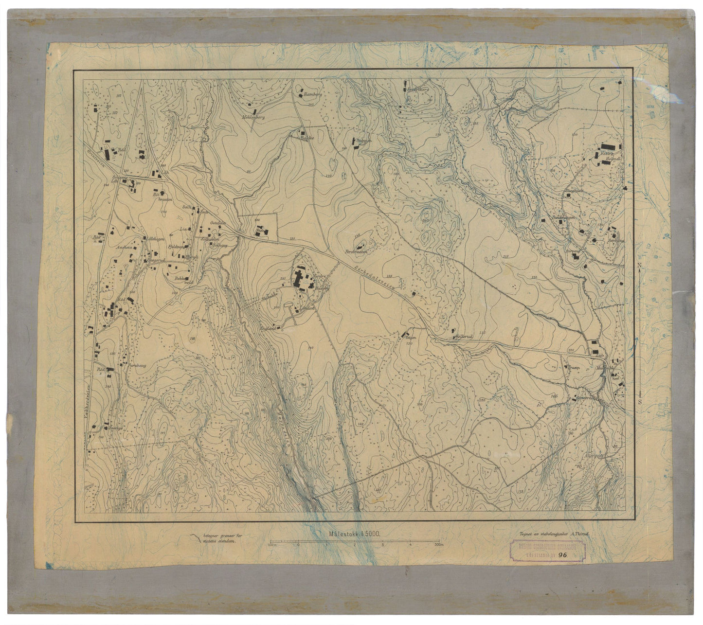 Kristiania amt nr 96-1: Nordre Huseby med omgivelser: Oslo