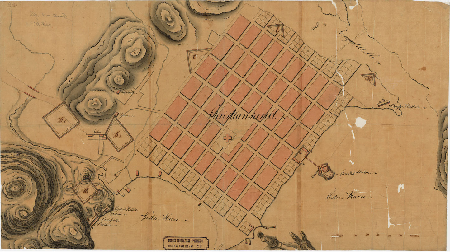 Lister og Mandals amt nr 29: Christiansand og Indløbet dertil: Vest-Agder