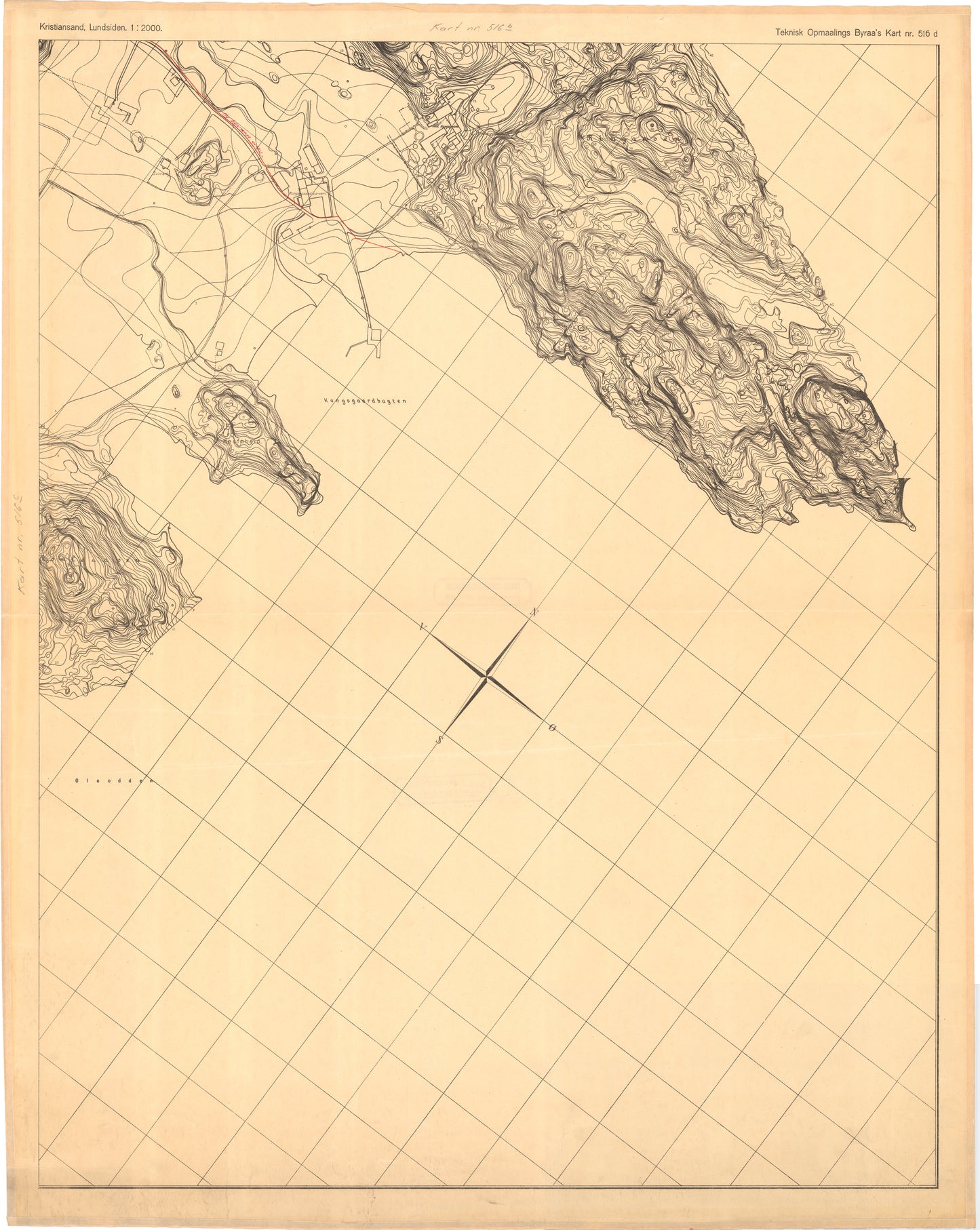 Lister og Mandals amt nr 6-516: Kristiansand og omegng, Lundsiden: Vest-Agder