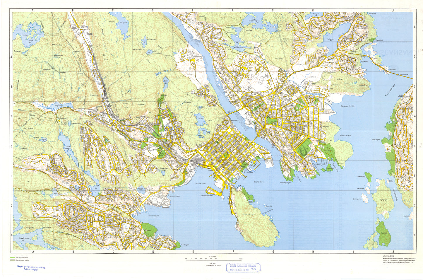 Lister og Mandals amt nr 70: Kristiansand: Vest-Agder