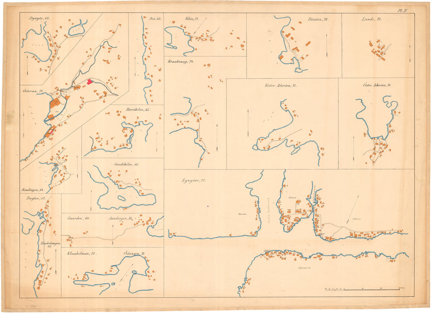 Nedenes amt nr 23-4: Plansje IV: Aust-Agder