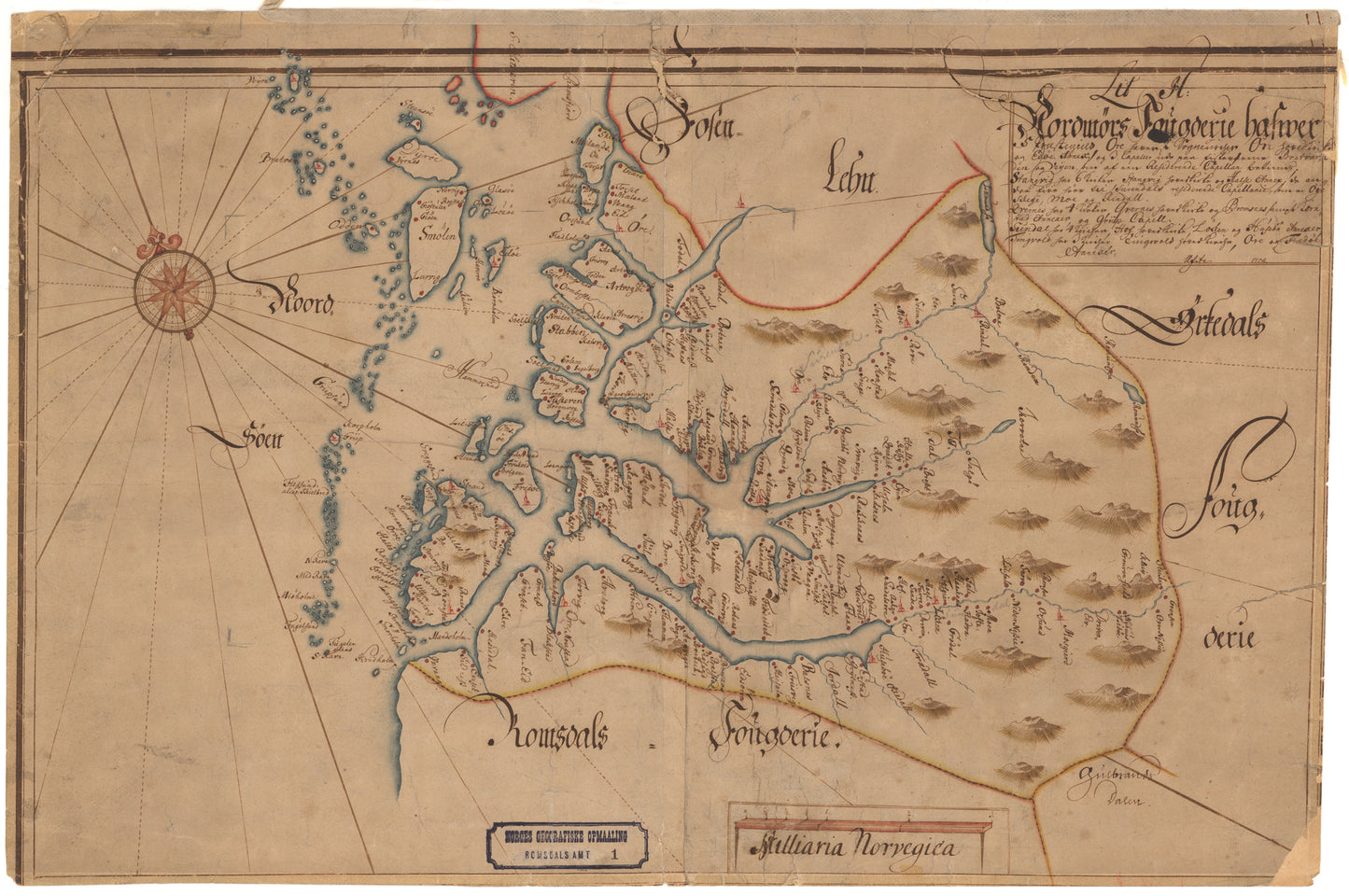 Romsdals amt nr 1: Nordmøres Fougderi udi Trundhiembs Stift: Møre og Romsdal