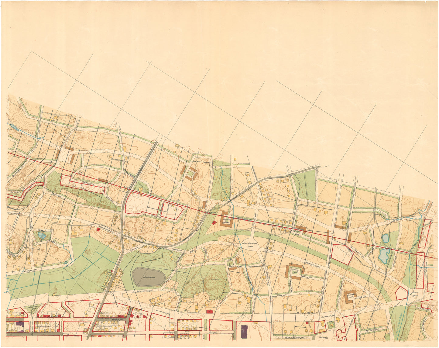 Kart over Stavanger amt 34-4: Kart over Haugesund: Rogaland