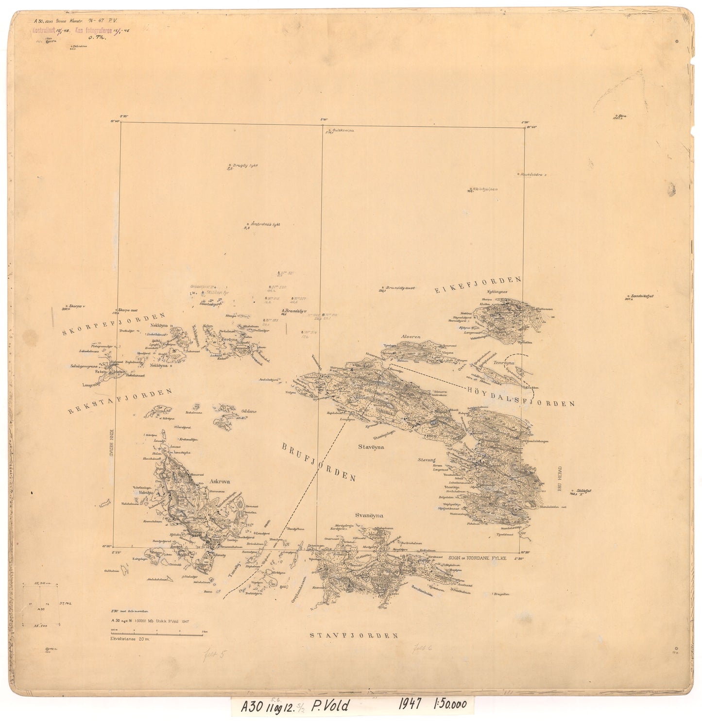 A30-11; A30-12-s/2: Sogn og Fjordane