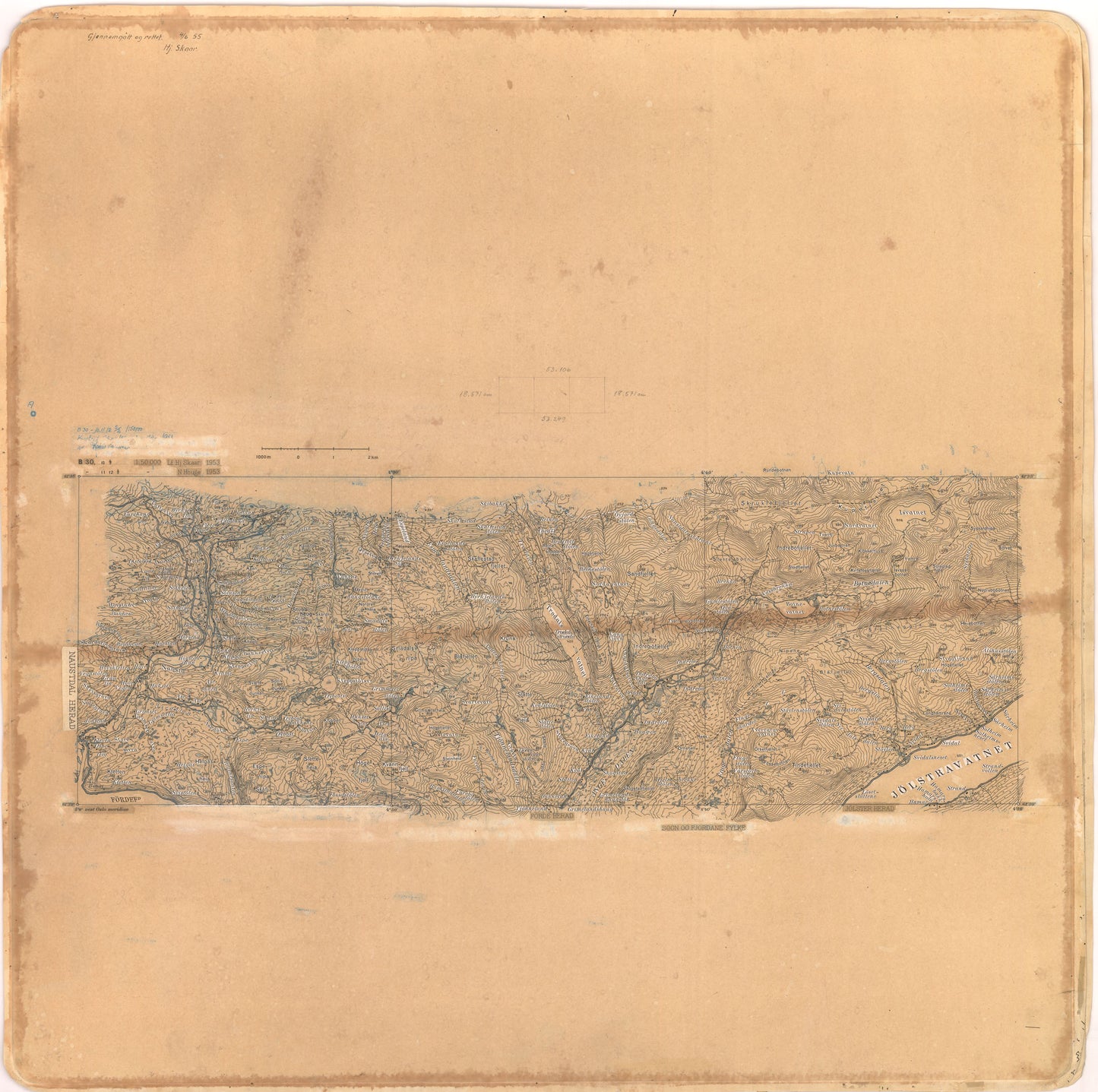 B30-10; B30-11; B30-12 s/2: Sogn og Fjordane