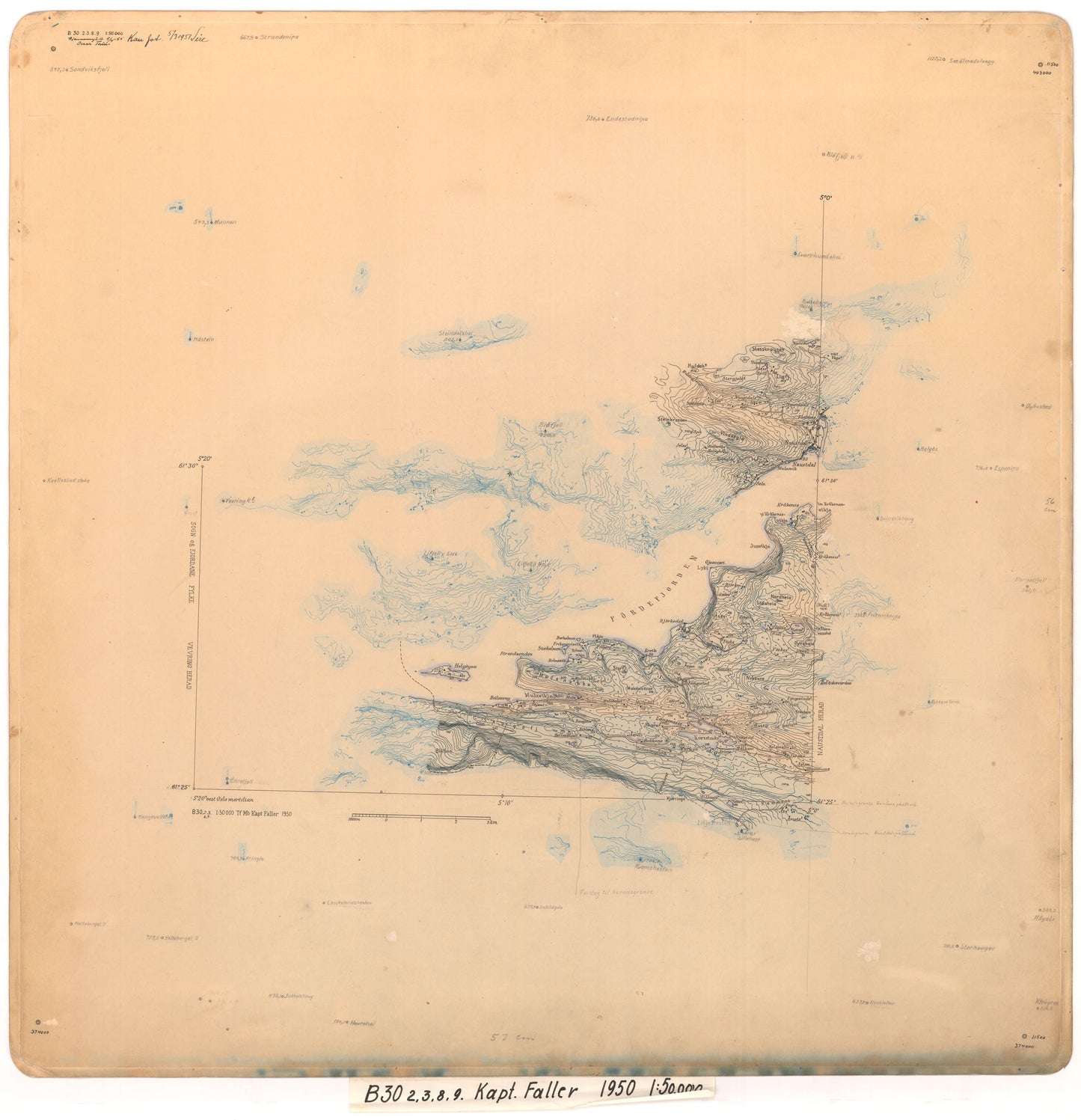 B30-2; B30-3; B30-8; B30-9: Sogn og Fjordane