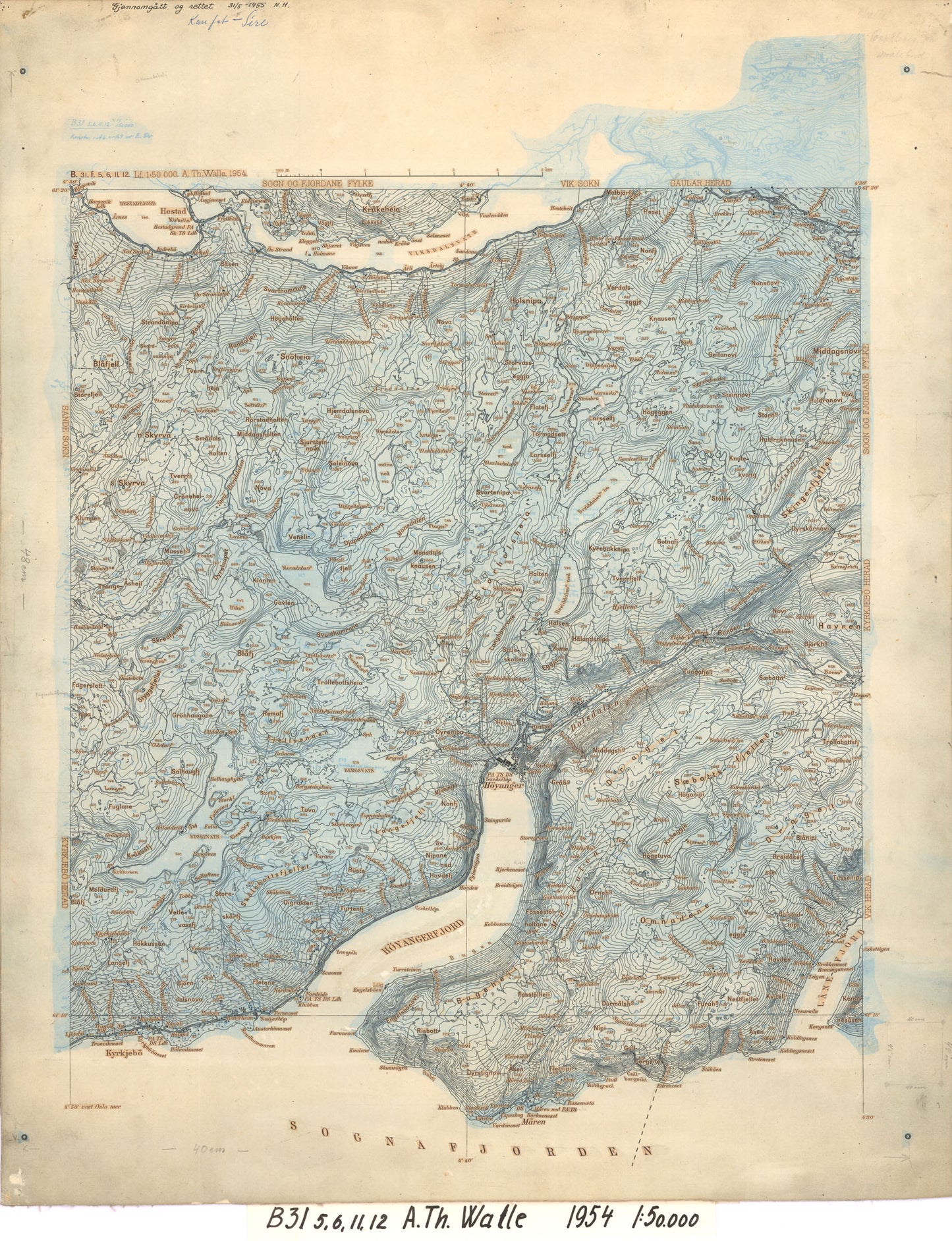 B31-5; B31-6; B31-11; B31-12: Sogn og Fjordane