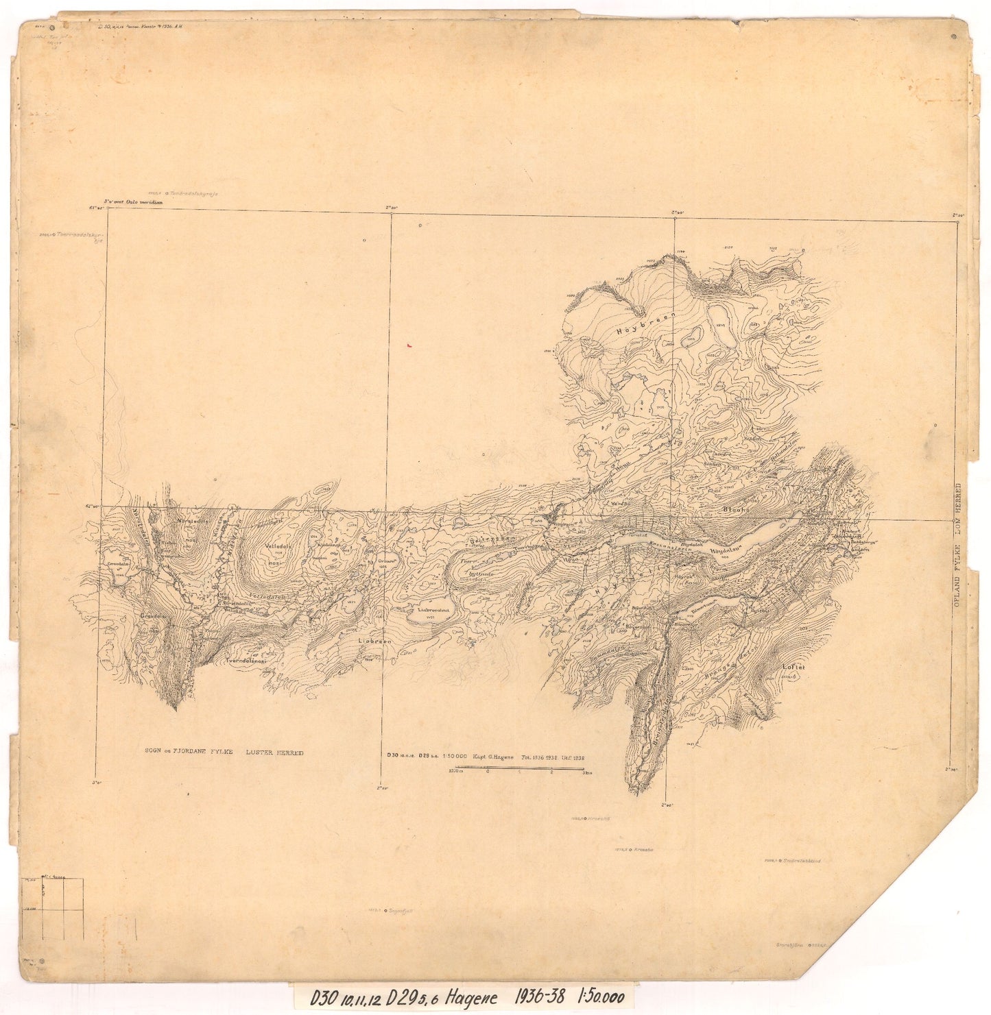 D30-10; D30-11; D30-12: Oppland | Sogn og Fjordane