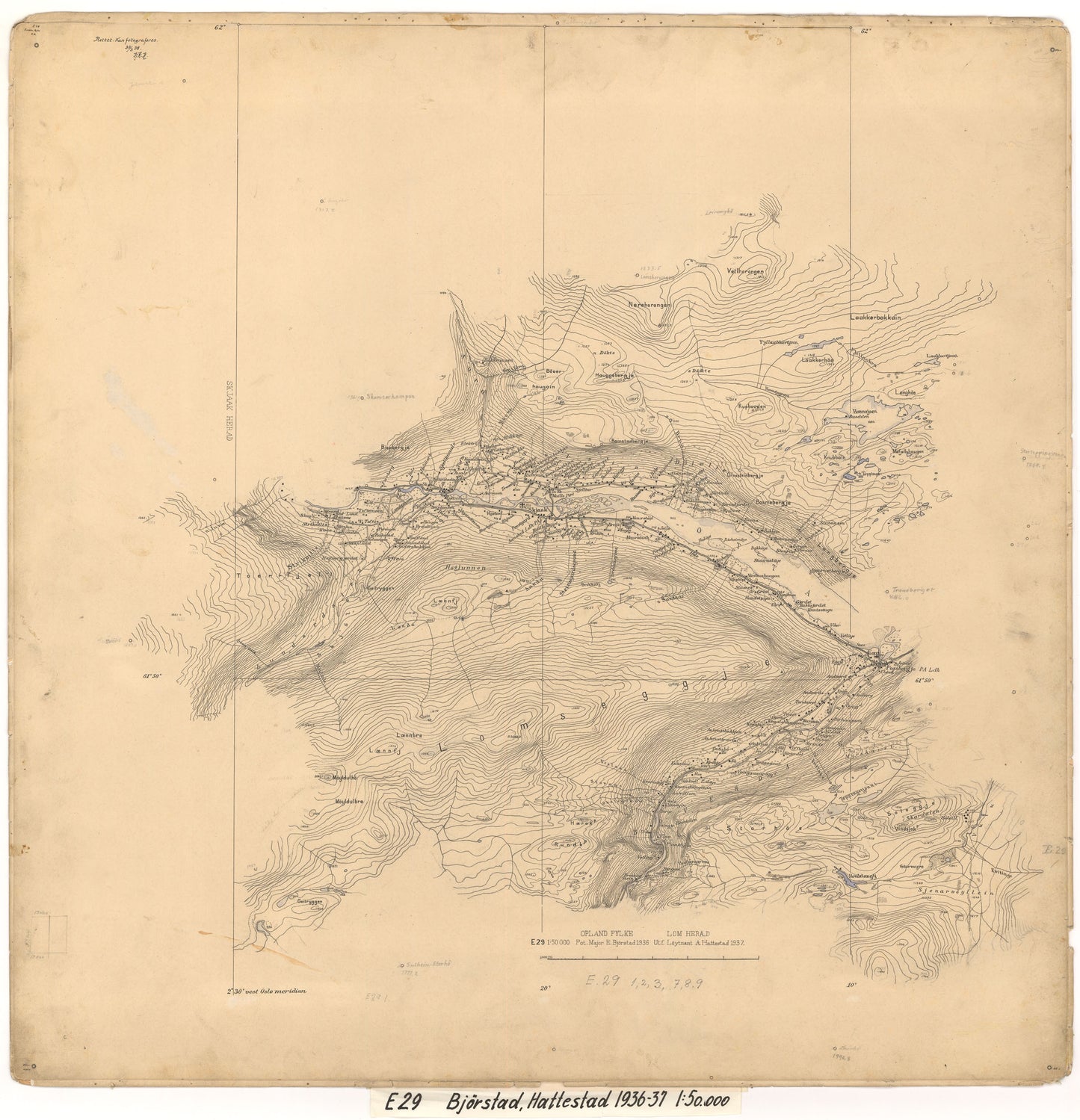 E29-1, E29-2, E29-3, E29-7, E29-8, E29-9: Oppland