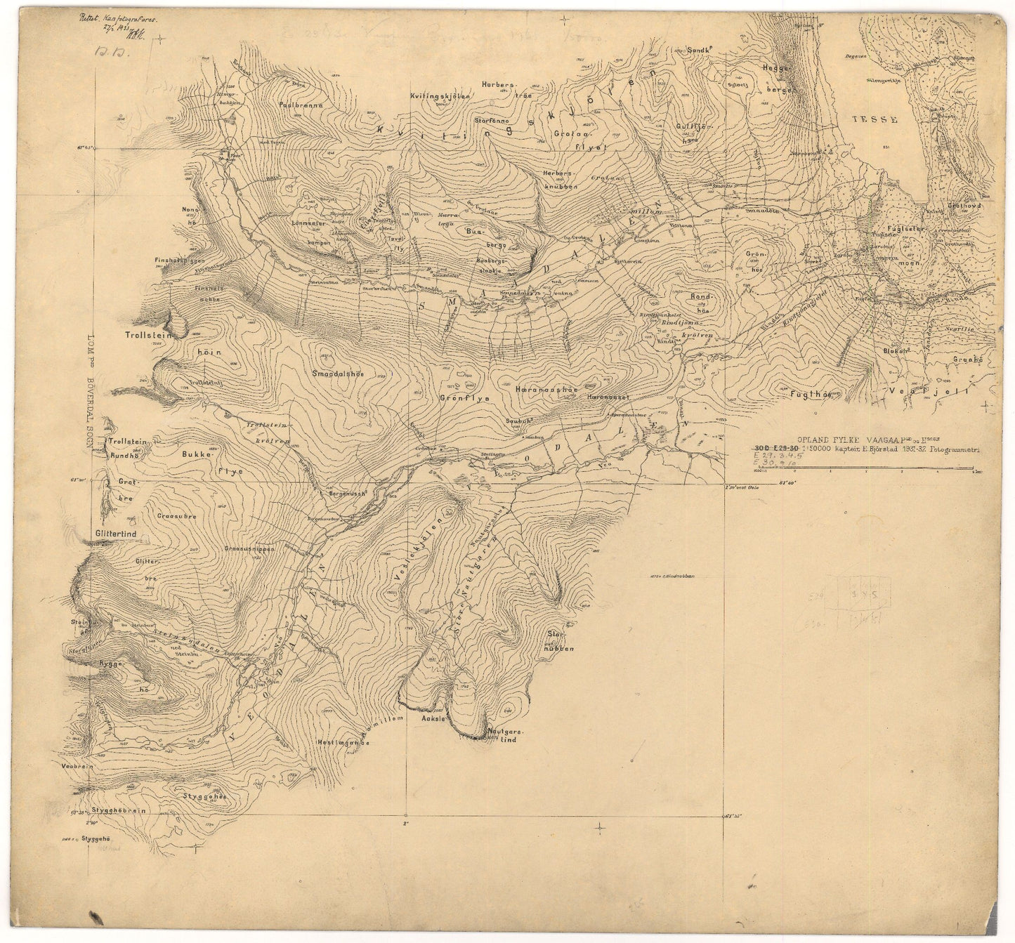 E29-3, E29-4, E29-5, E29-9, E29-10: Oppland