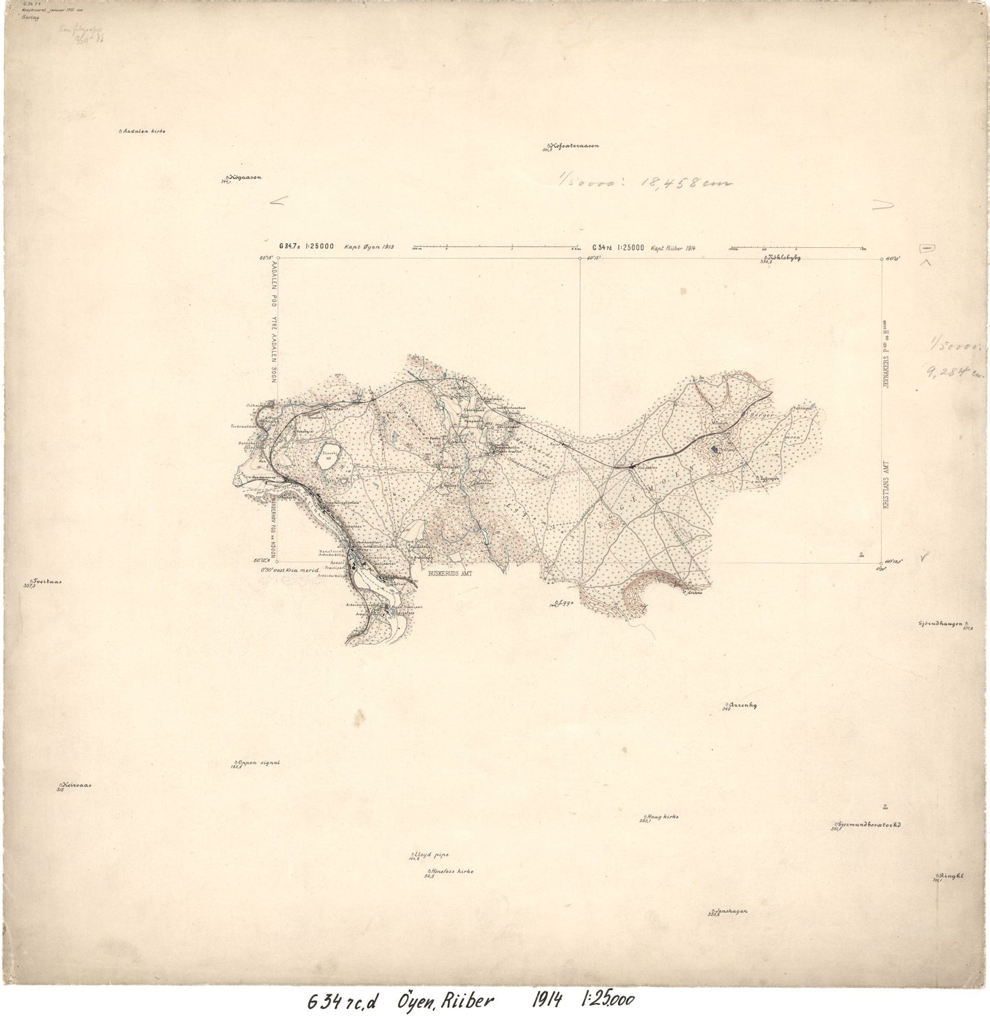 G34-7c; 34-7d: Buskerud | Oppland