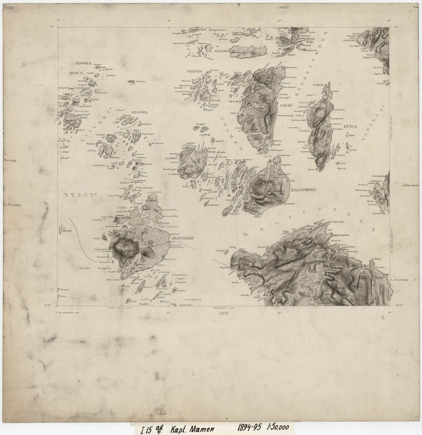 I15; nordøstre del: Nordland