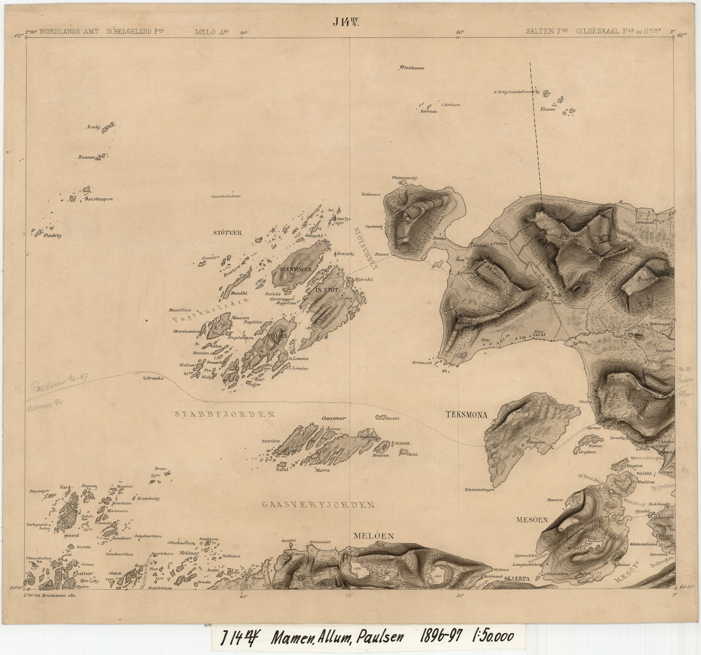 J14 nordvestre del: Nordland