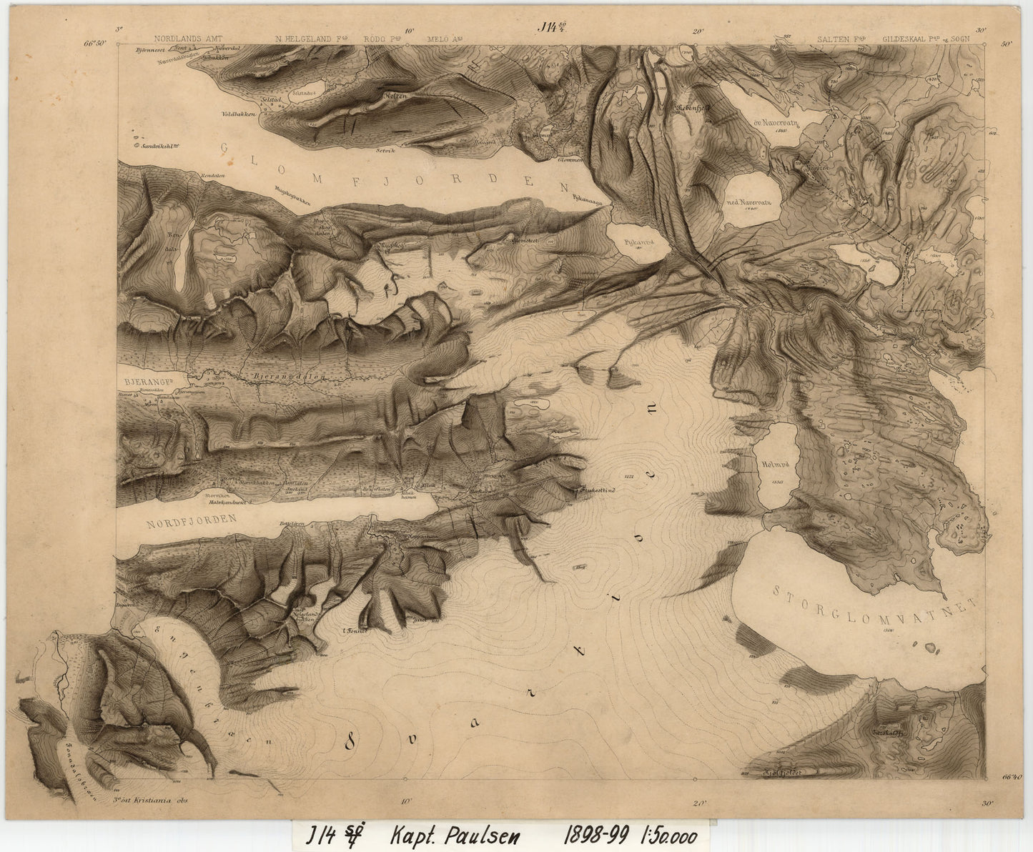 J14 sørøstre del: Nordland