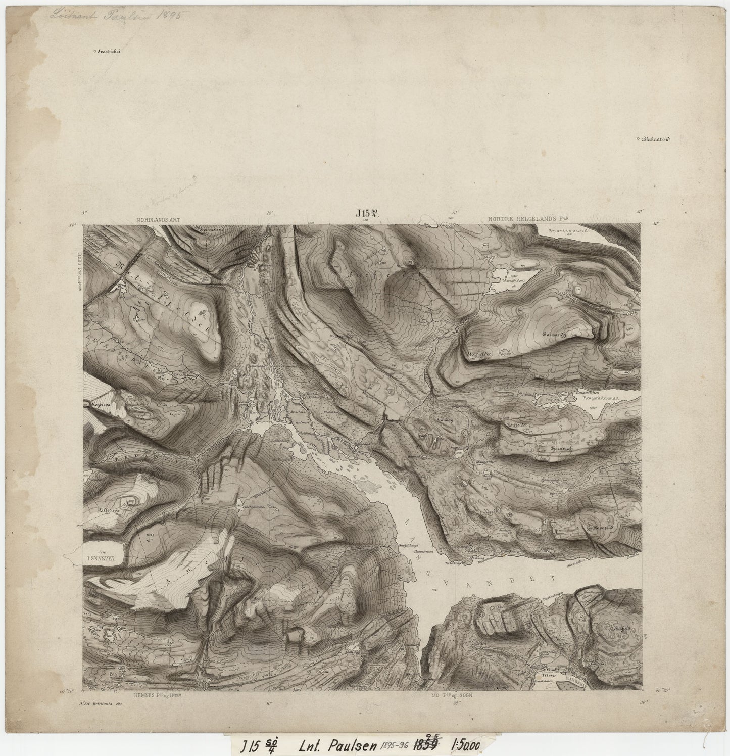 J15; sørøstre del: Nordland