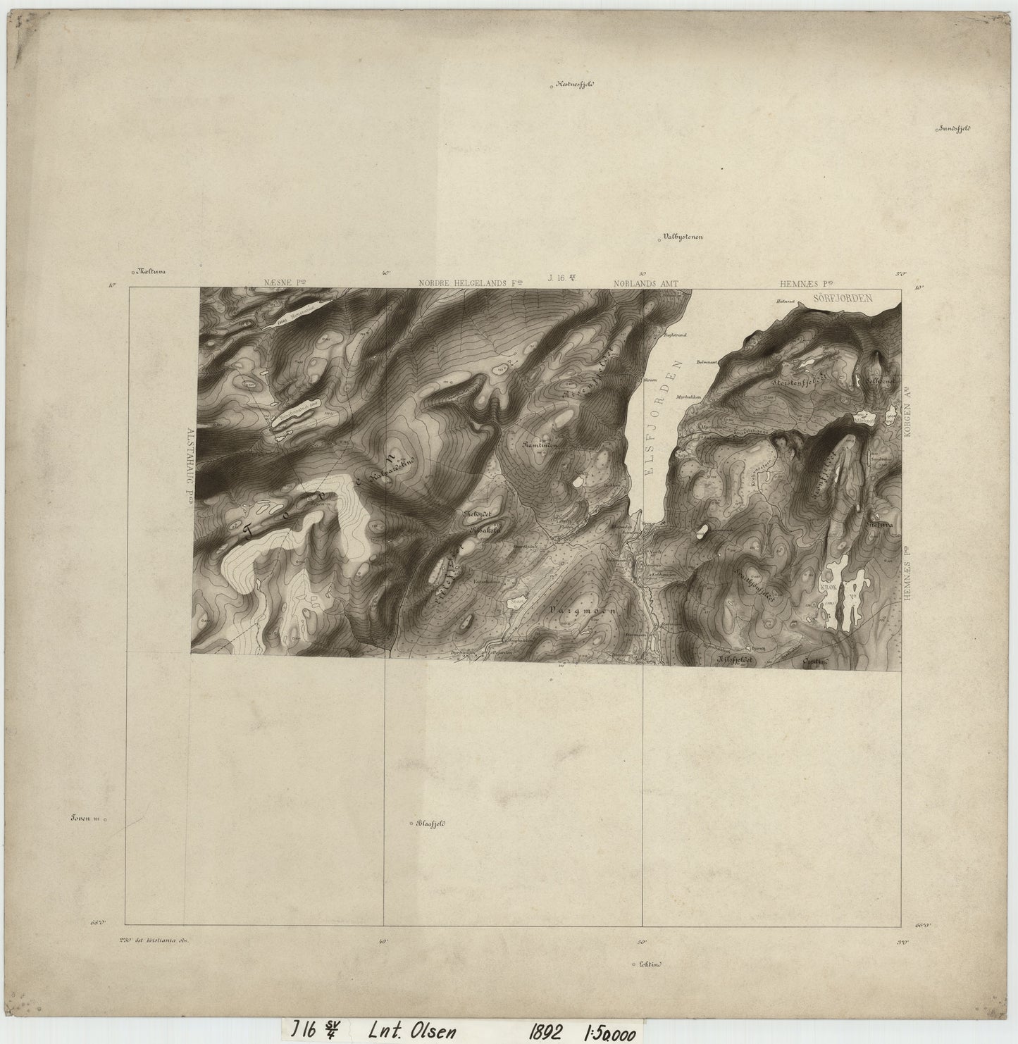 J16 sørvestre del: Nordland