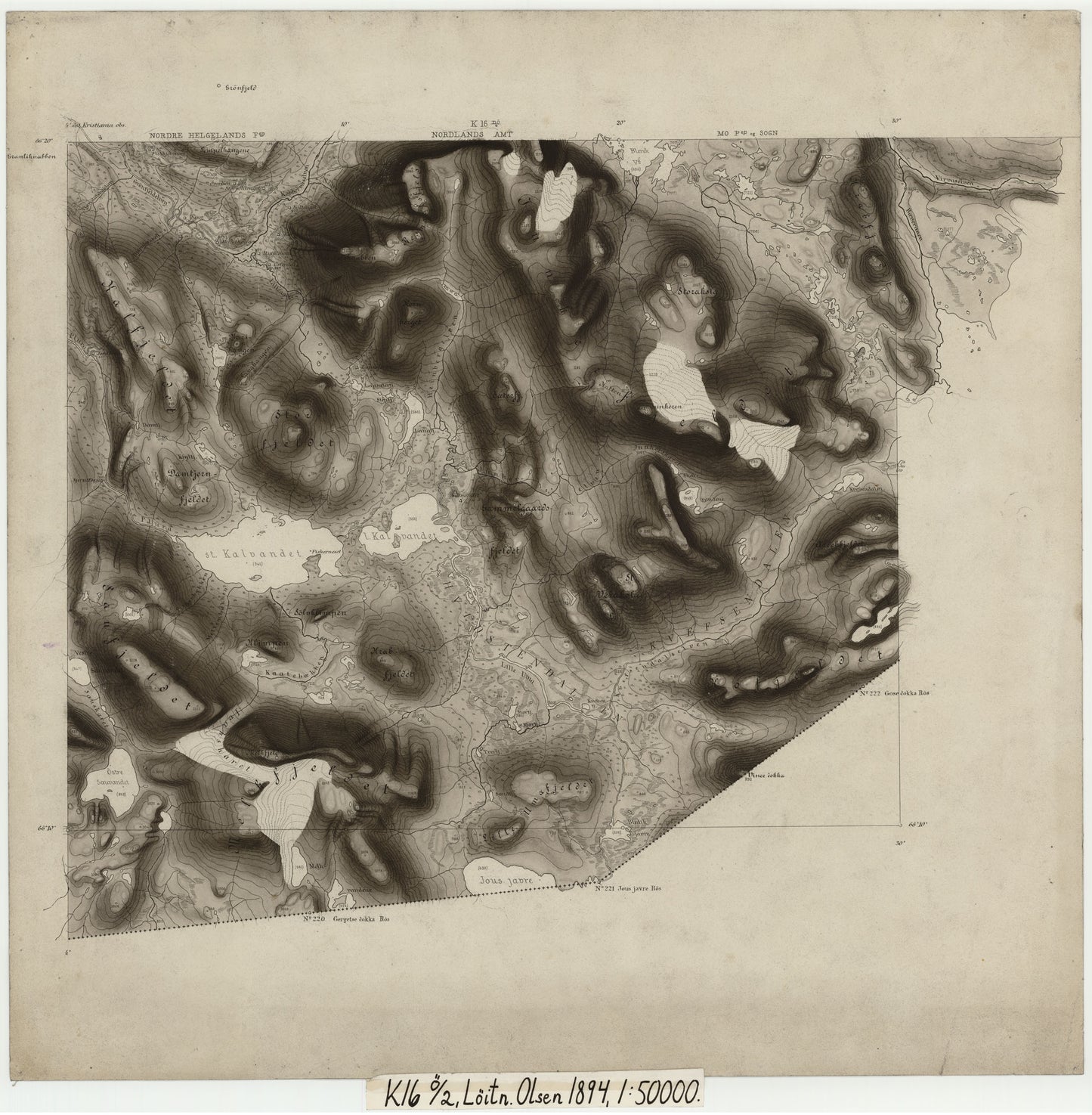 K16 østre del: Nordland