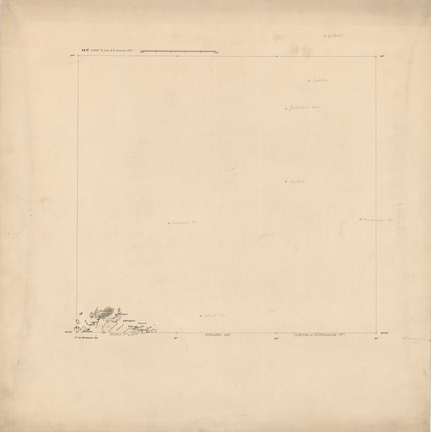 K8 nordøstre del: Nordland