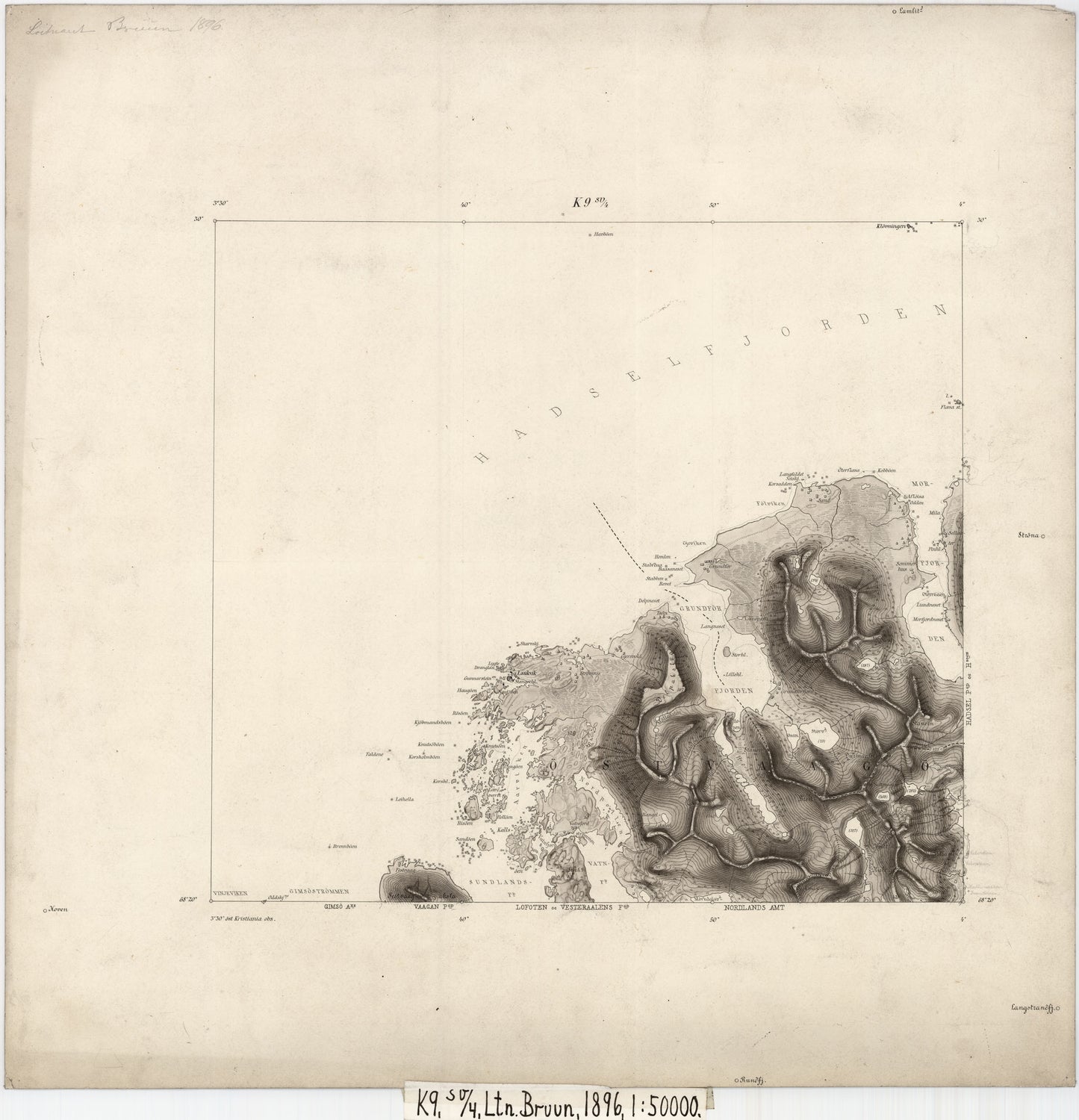 K9 sørvestre del: Nordland
