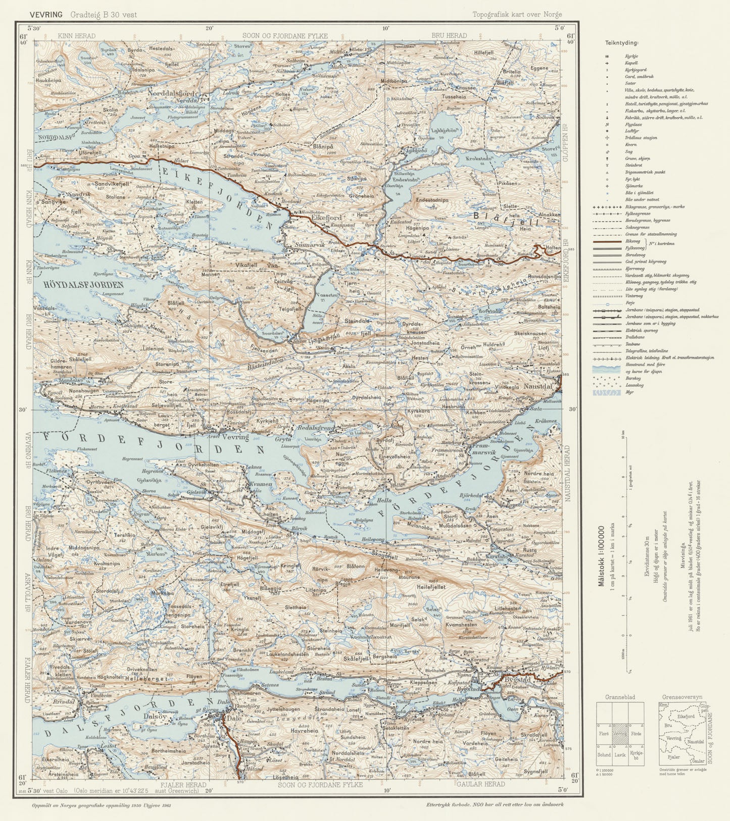 B30 vest Vevring: Sogn og Fjordane